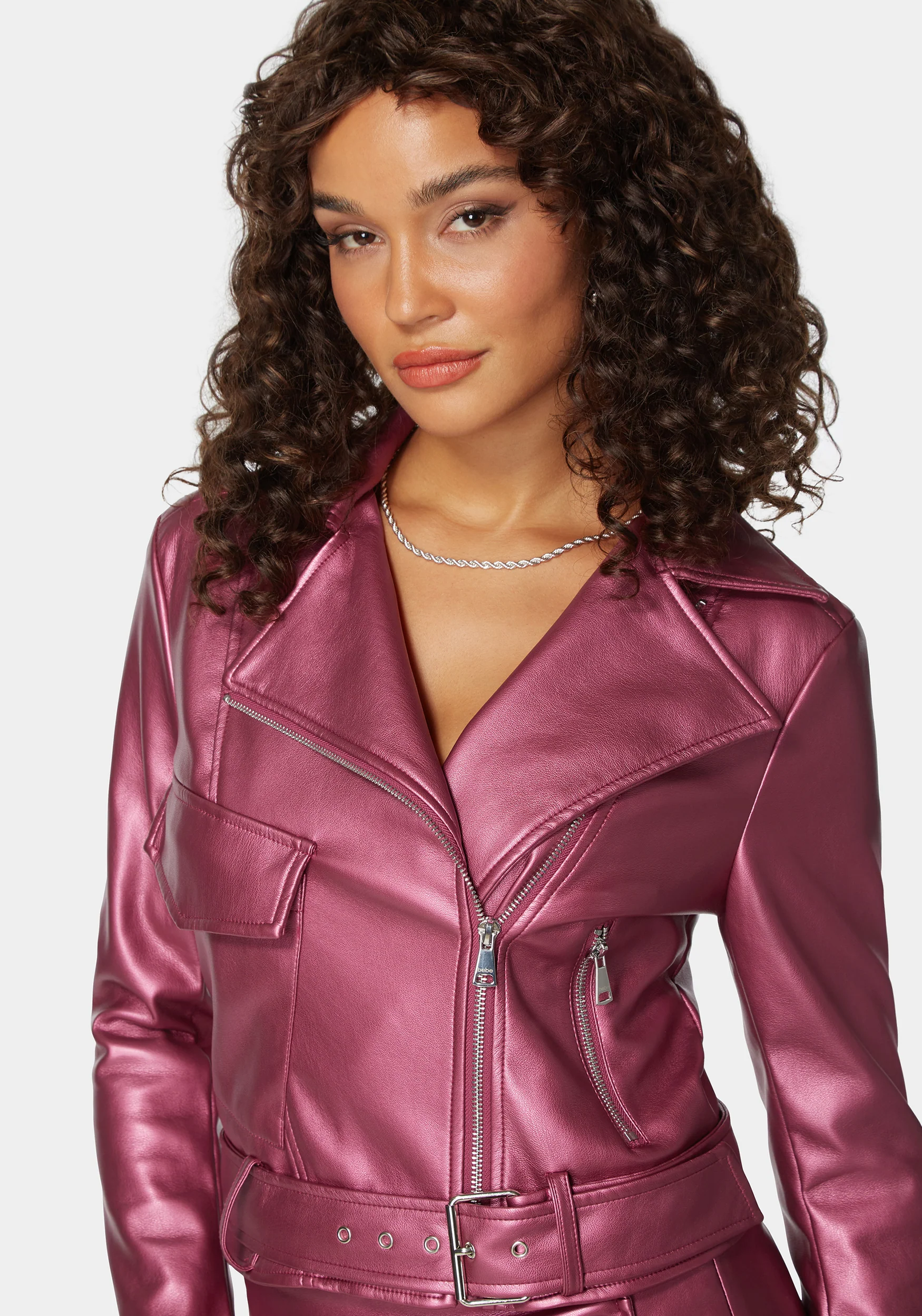 10041-metallic-vegan-leather-zipper-detail-moto-jacket-4.webp Metallic Vegan Leather Zipper Detail Moto Jacket