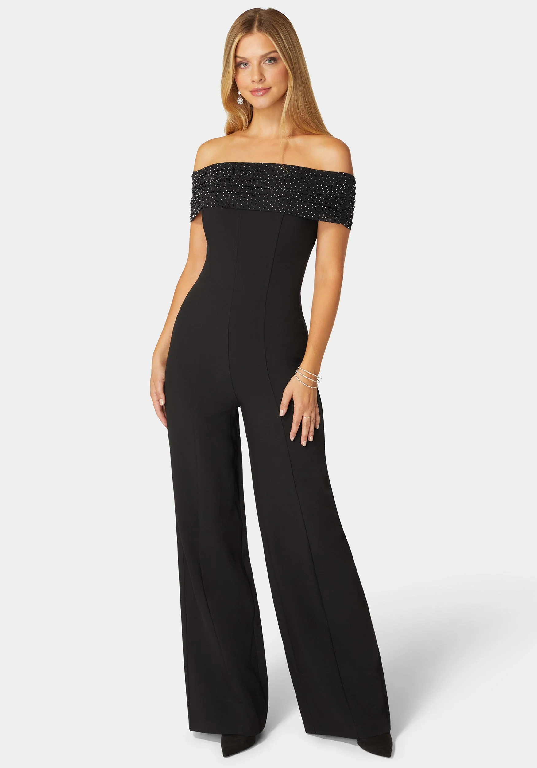 10340-studded-off-shoulder-palazzo-jumpsuit-1.webp Studded Off Shoulder Palazzo Jumpsuit