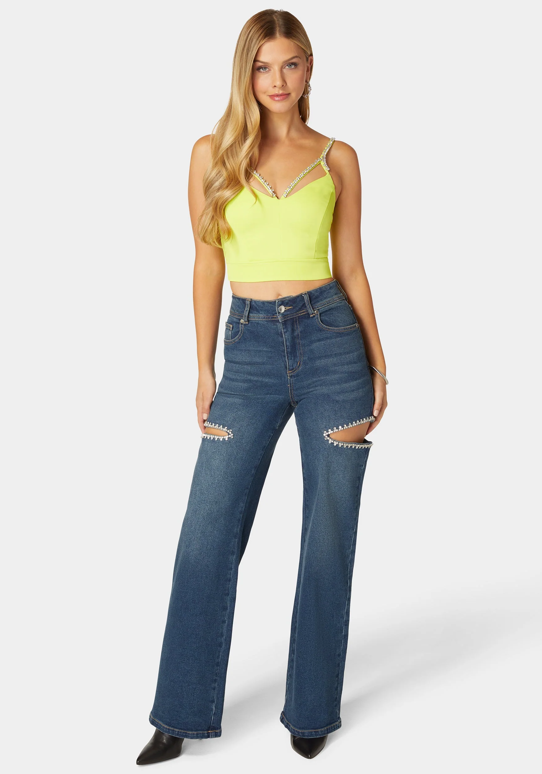 10363-high-waist-studded-cut-out-wide-leg-jean-2.webp High Waist Studded Cut Out Wide Leg Jean
