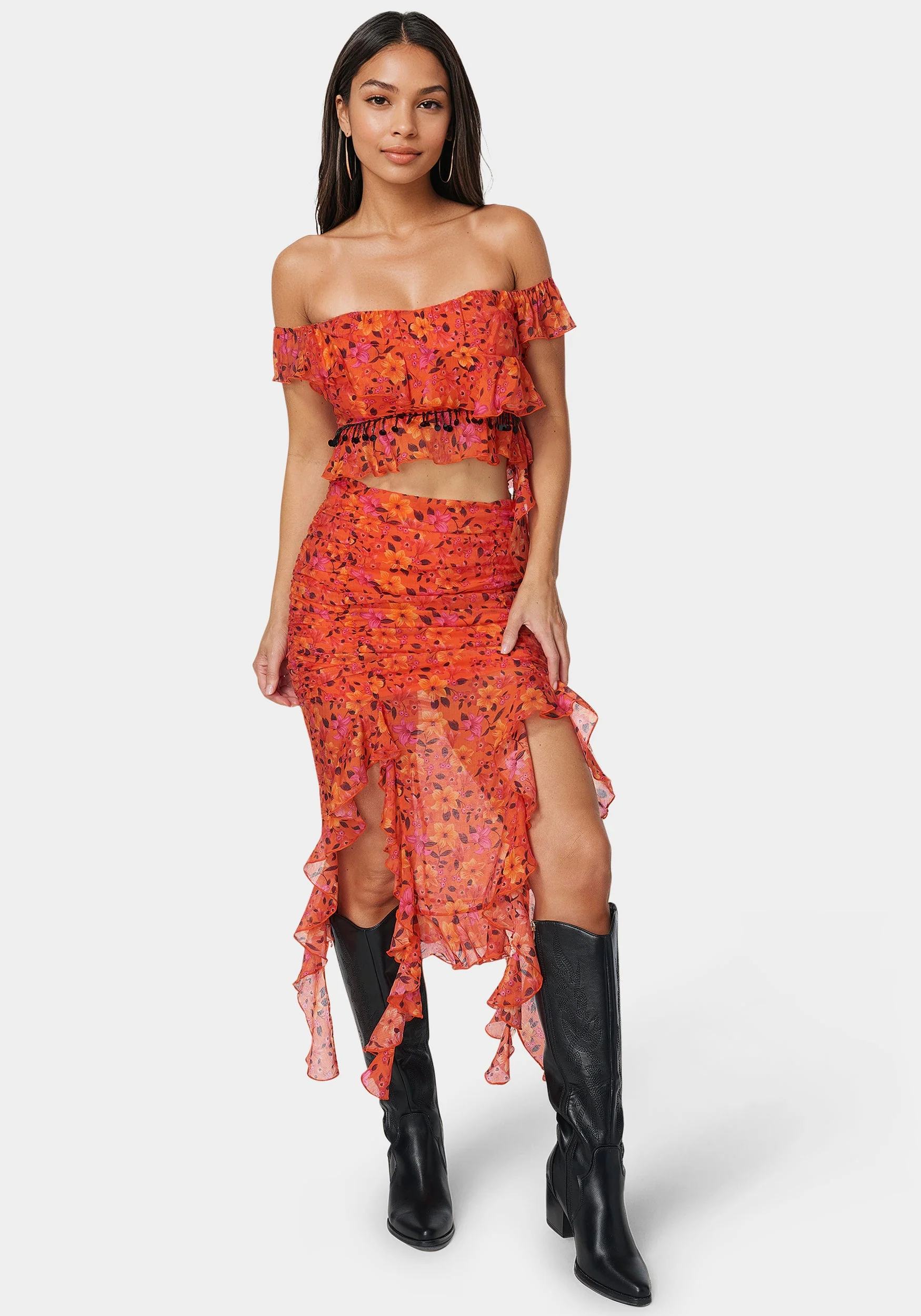 Ruffle Fringe Top