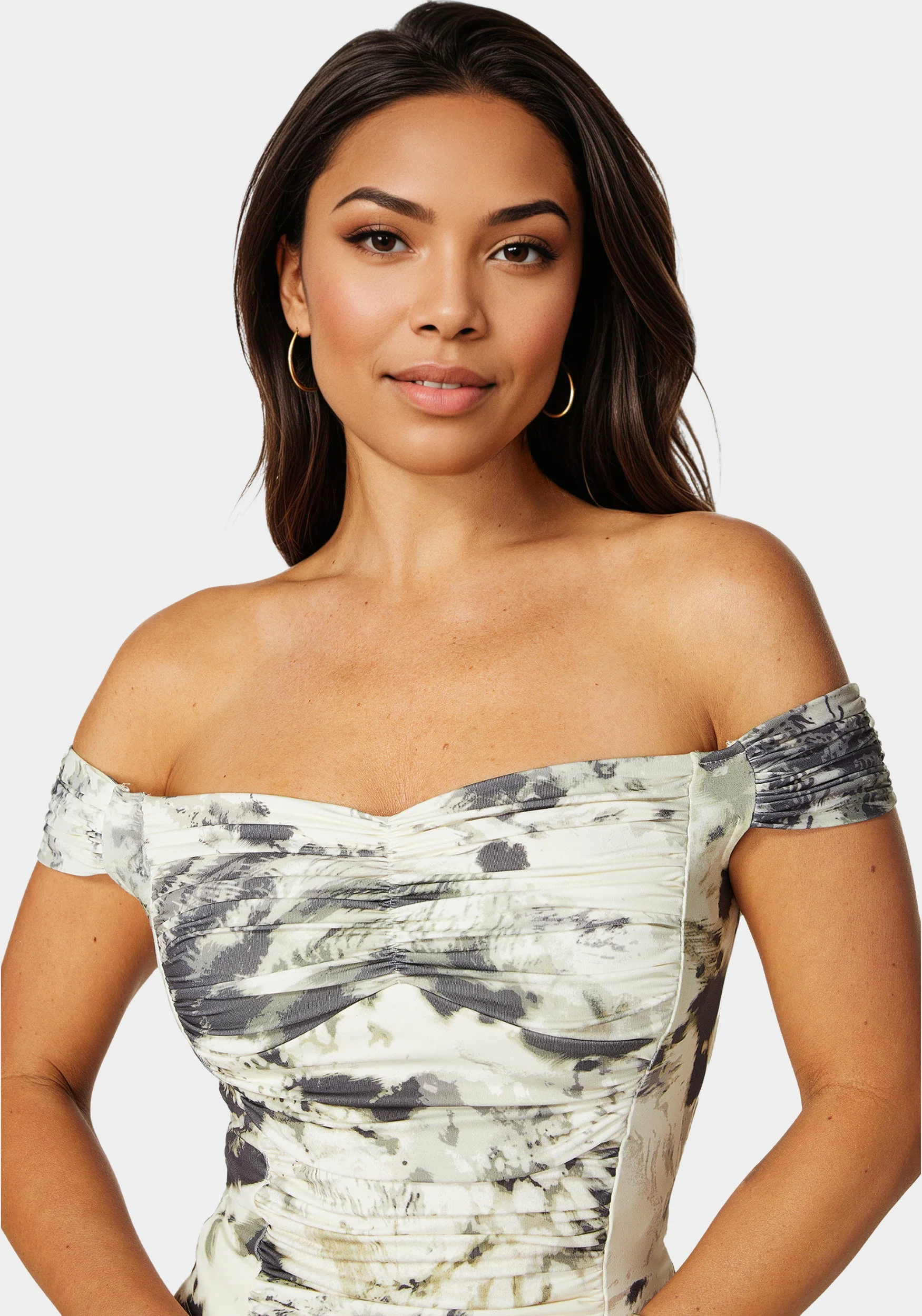 Off Shoulder Knit Top