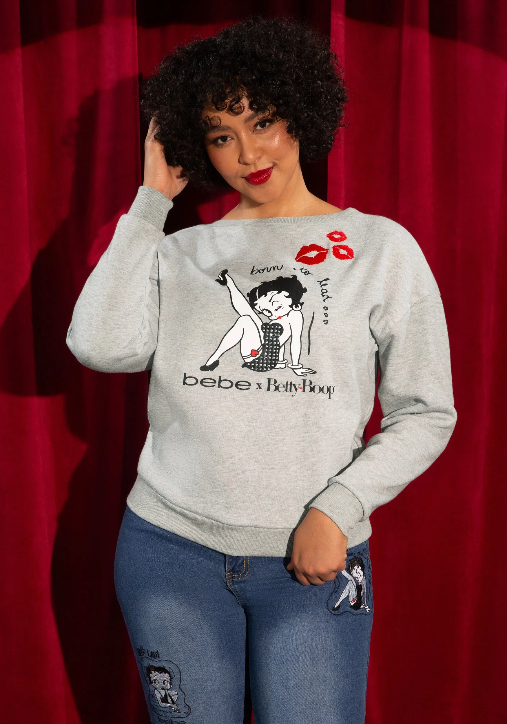 Betty Boop Cozy Pullover