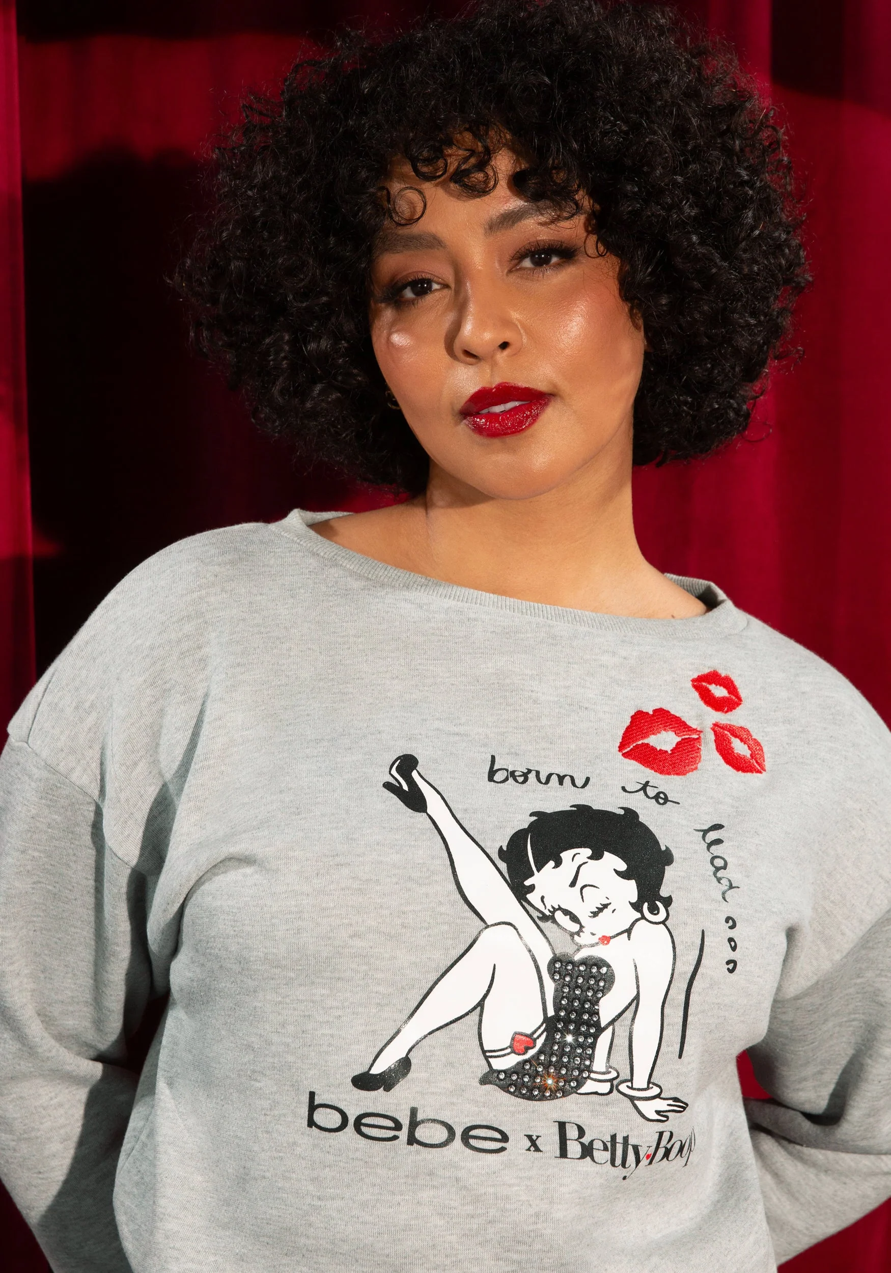 Betty Boop Cozy Pullover