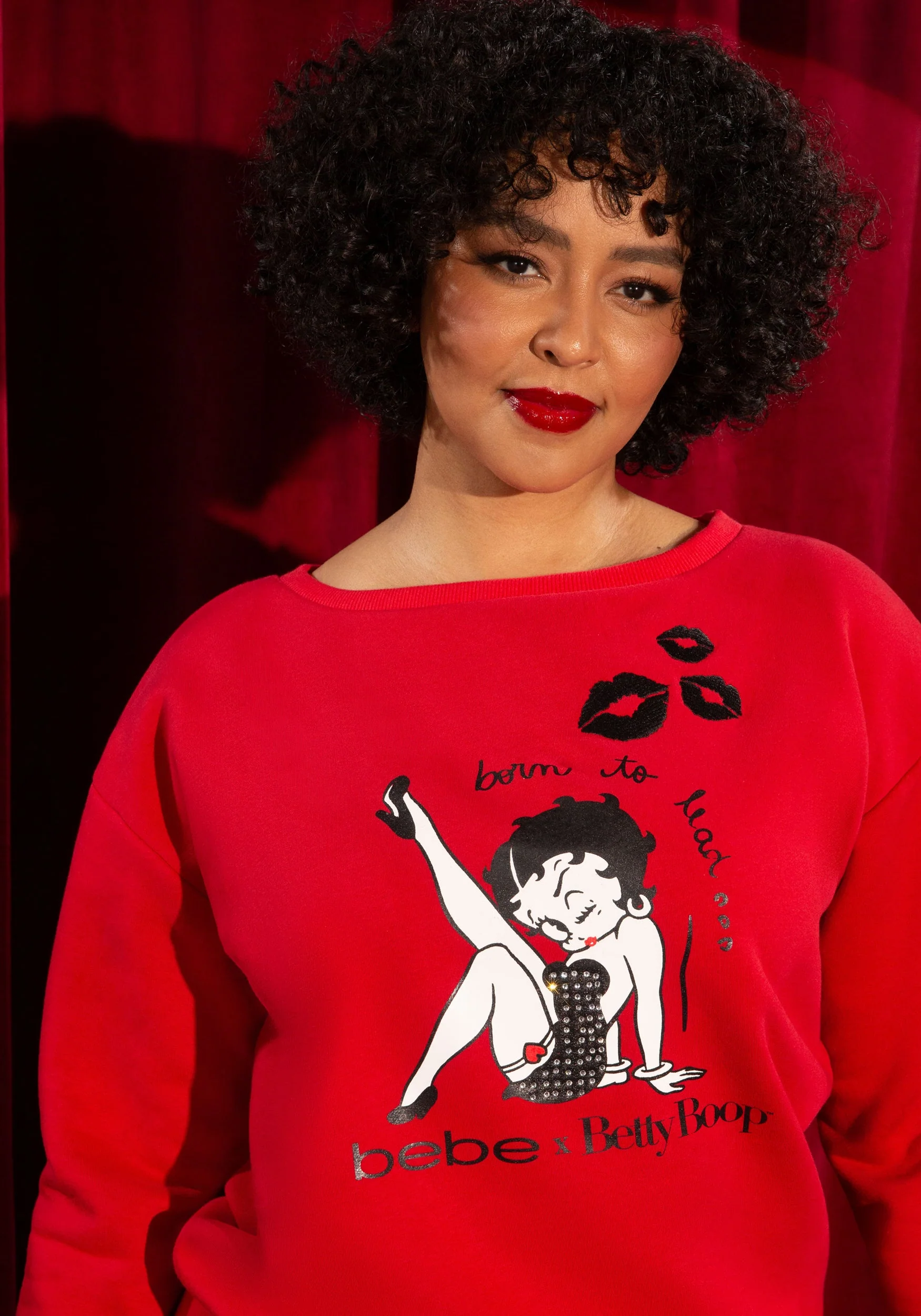 Betty Boop Cozy Pullover