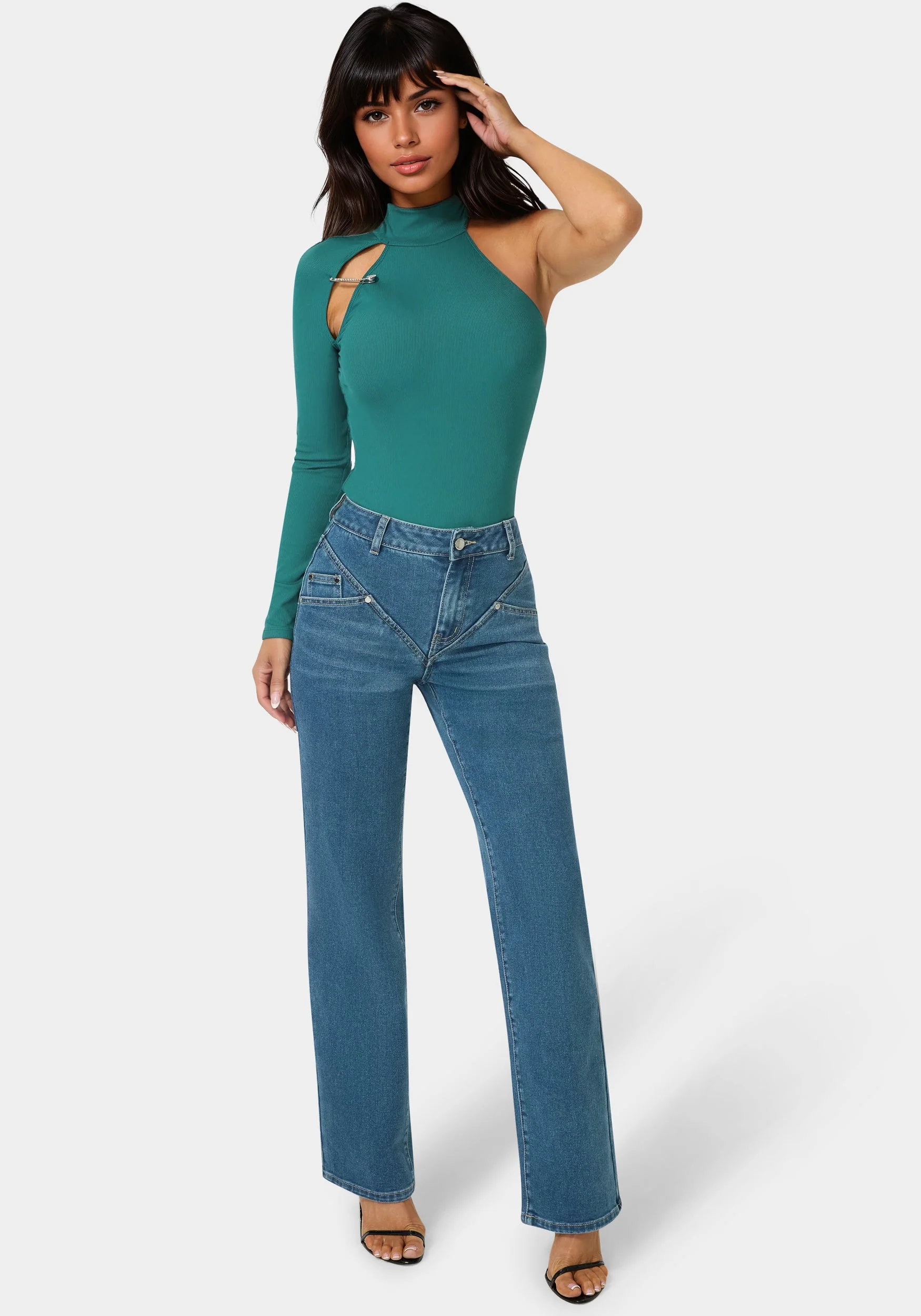11888-natural-waist-v-cut-straight-leg-jeans-4.webp Natural Waist V Cut Straight Leg Jeans