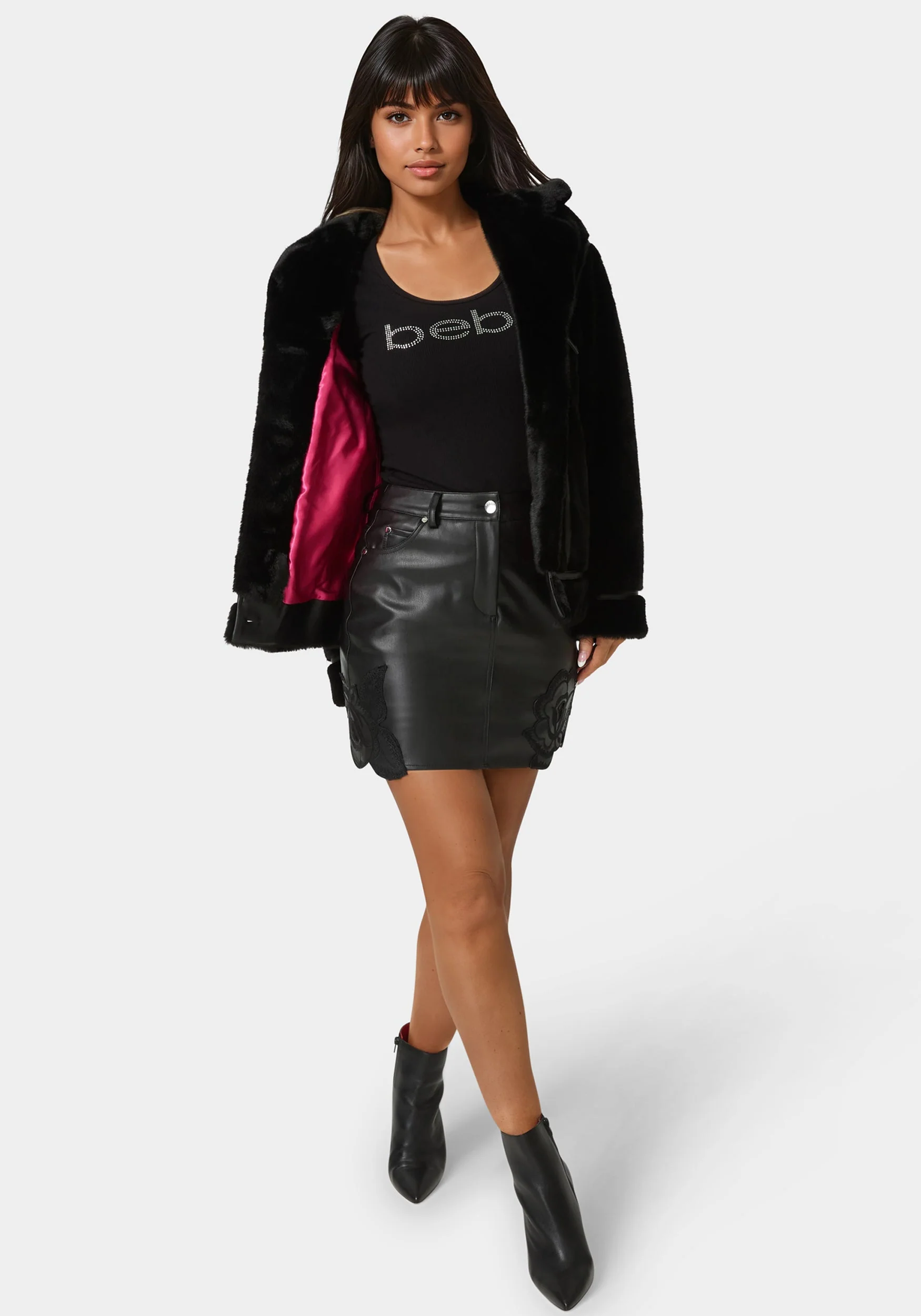 12063-vegan-leather-trim-faux-fur-jacket-5.webp Vegan Leather Trim Faux Fur Jacket