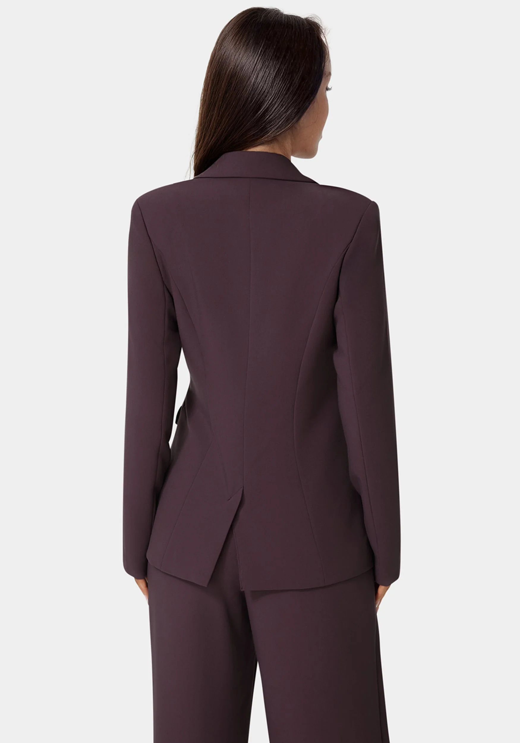 Tailored Double Collar Blazer