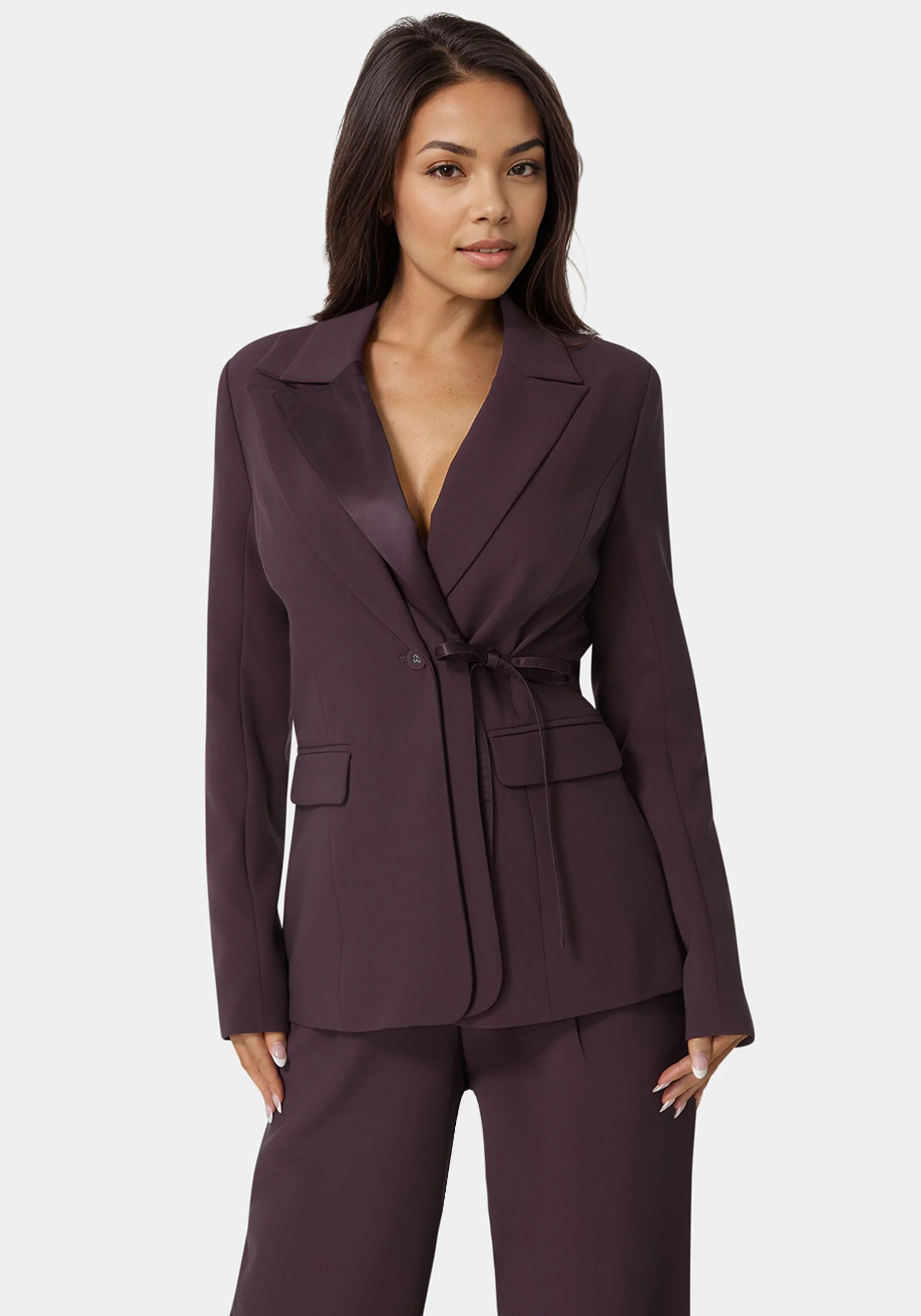Tailored Double Collar Blazer