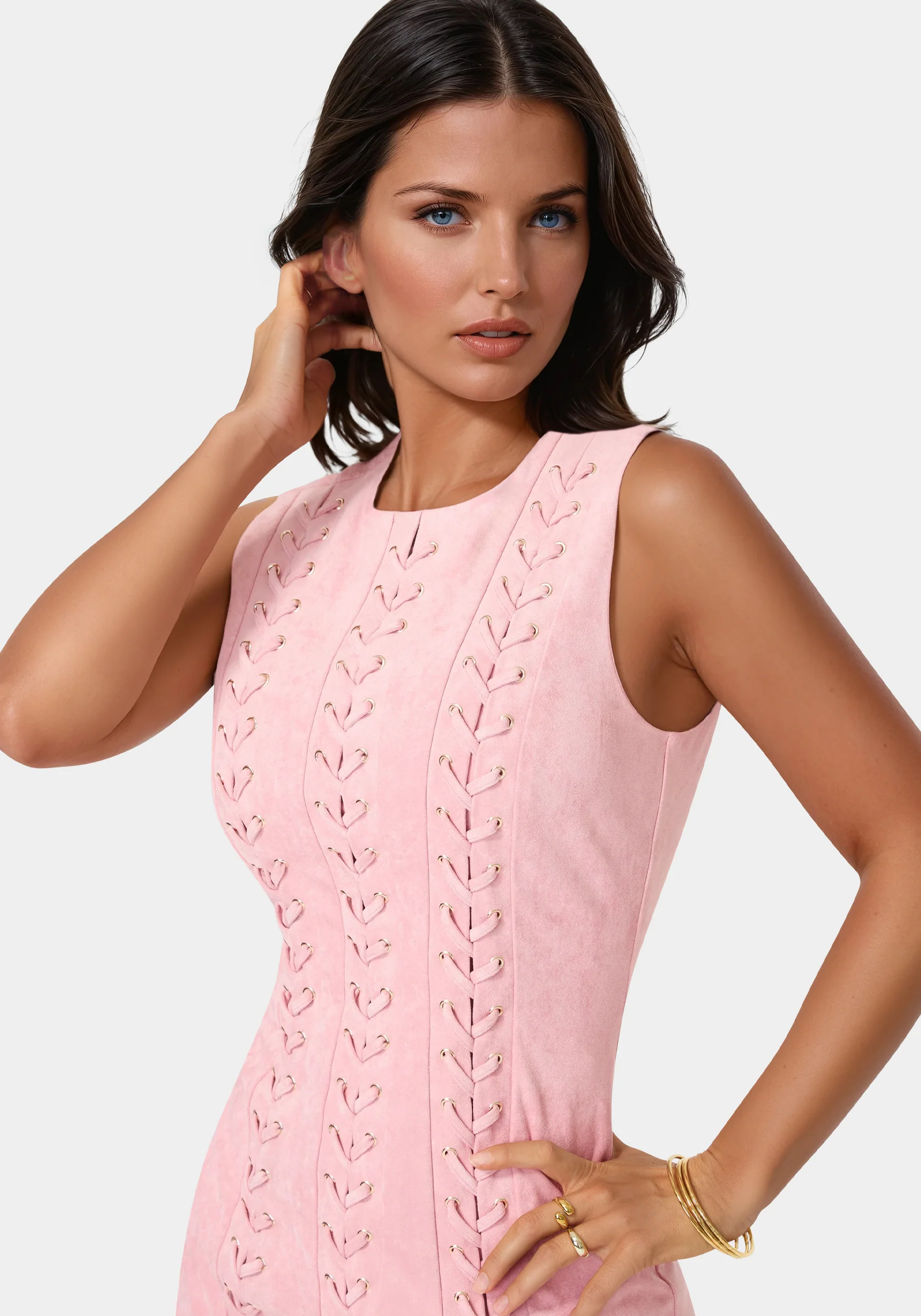 12191-faux-suede-lace-up-mini-dress-4.webp Faux Suede Lace Up Mini Dress