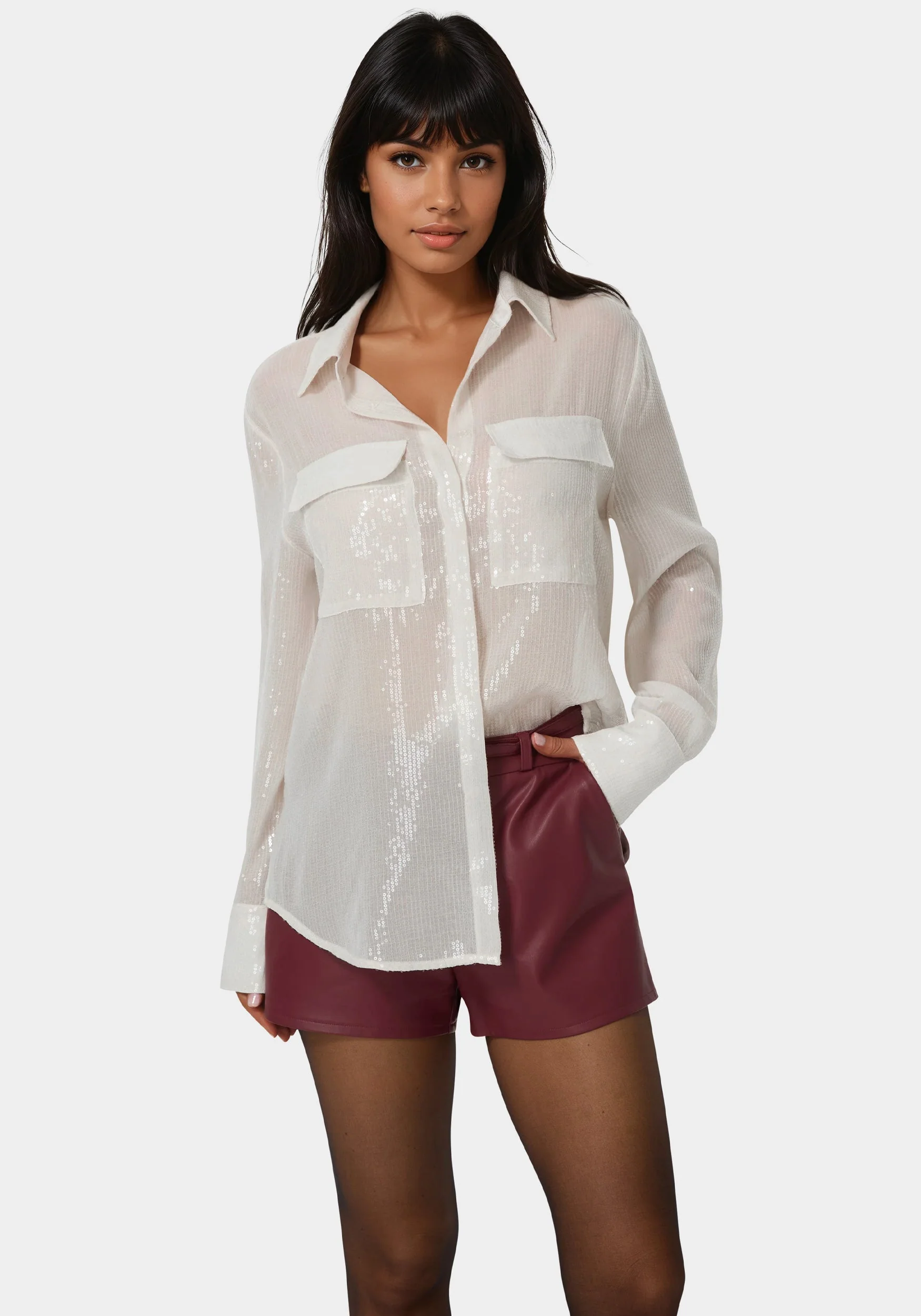 12235-sequin-long-sleeve-blouse-1.webp Sequin Long Sleeve Blouse