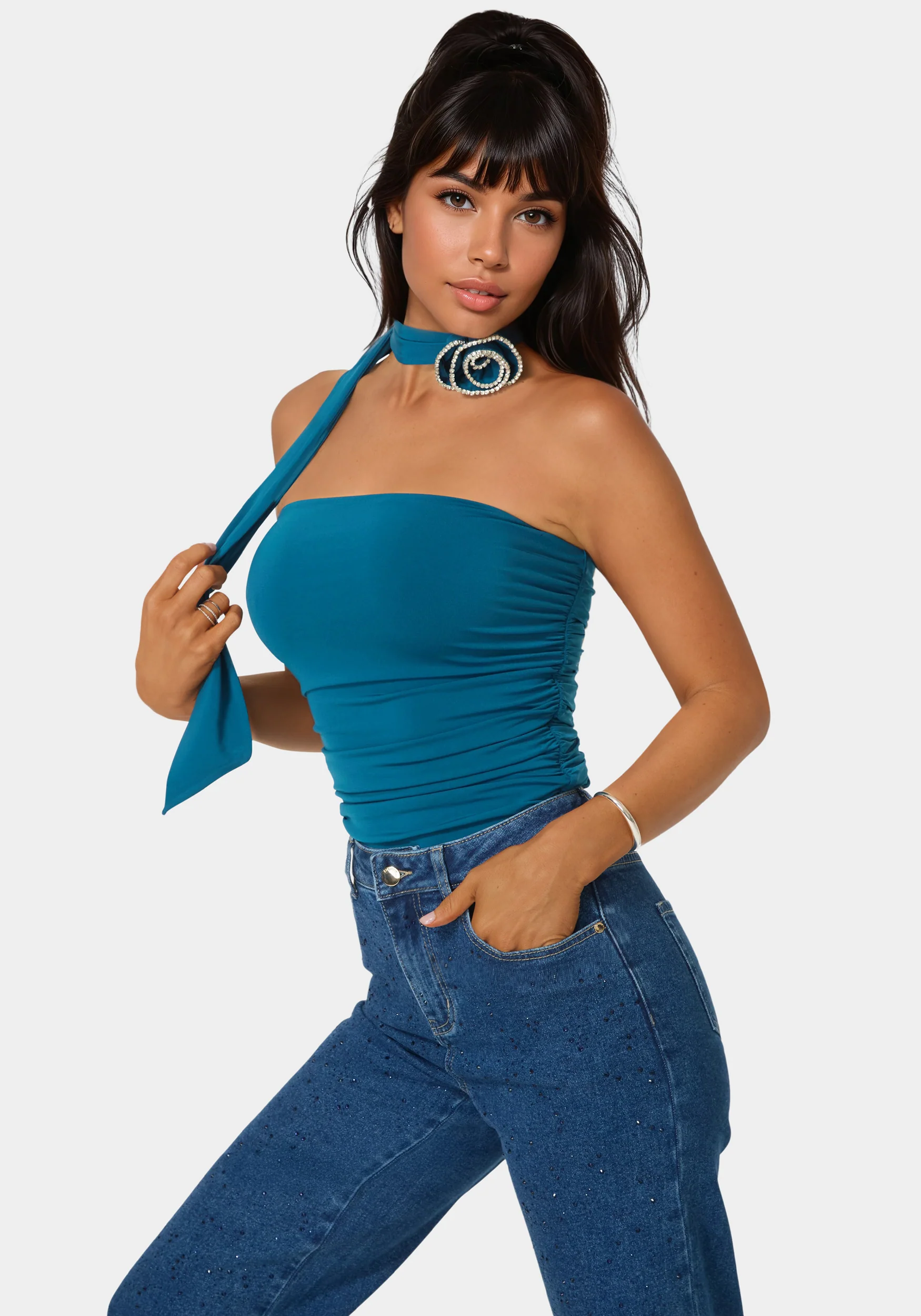 12241-jewel-rosette-scarf-top-1.webp Jewel Rosette Scarf Top