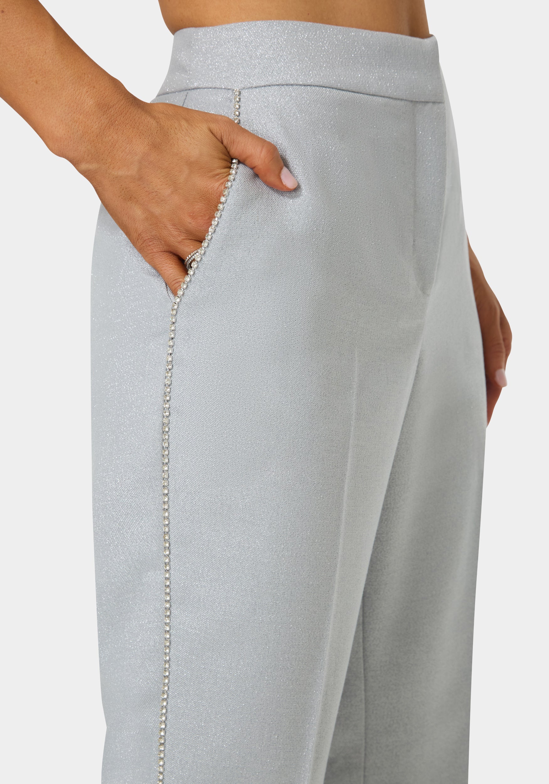 12285-glittery-high-waist-mini-flare-leg-pant-2.jpg Glittery High Waist Mini Flare Leg Pant