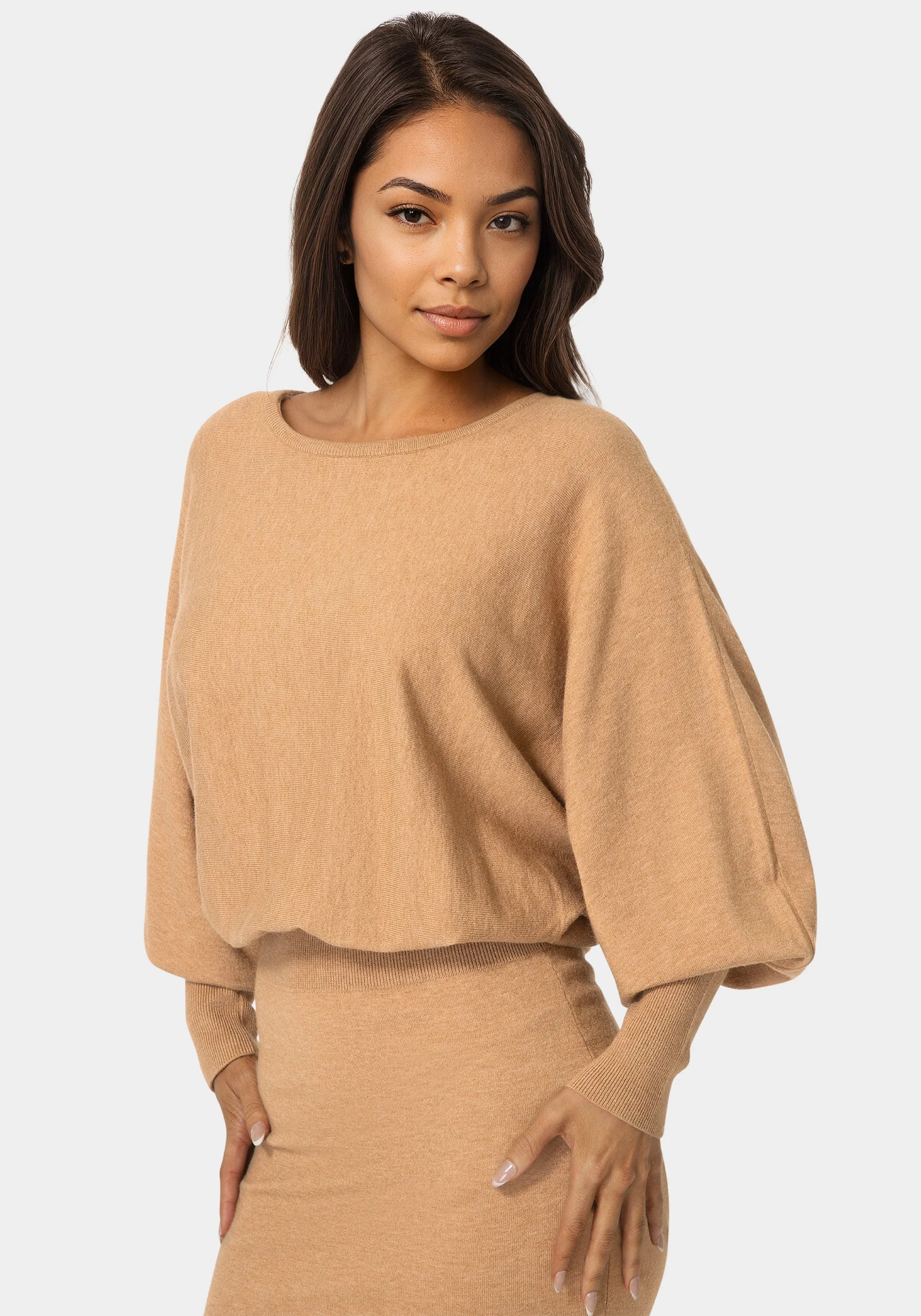 12587-scoop-neck-blouson-sweater-midi-dress-4.webp Scoop Neck Blouson Sweater Midi Dress