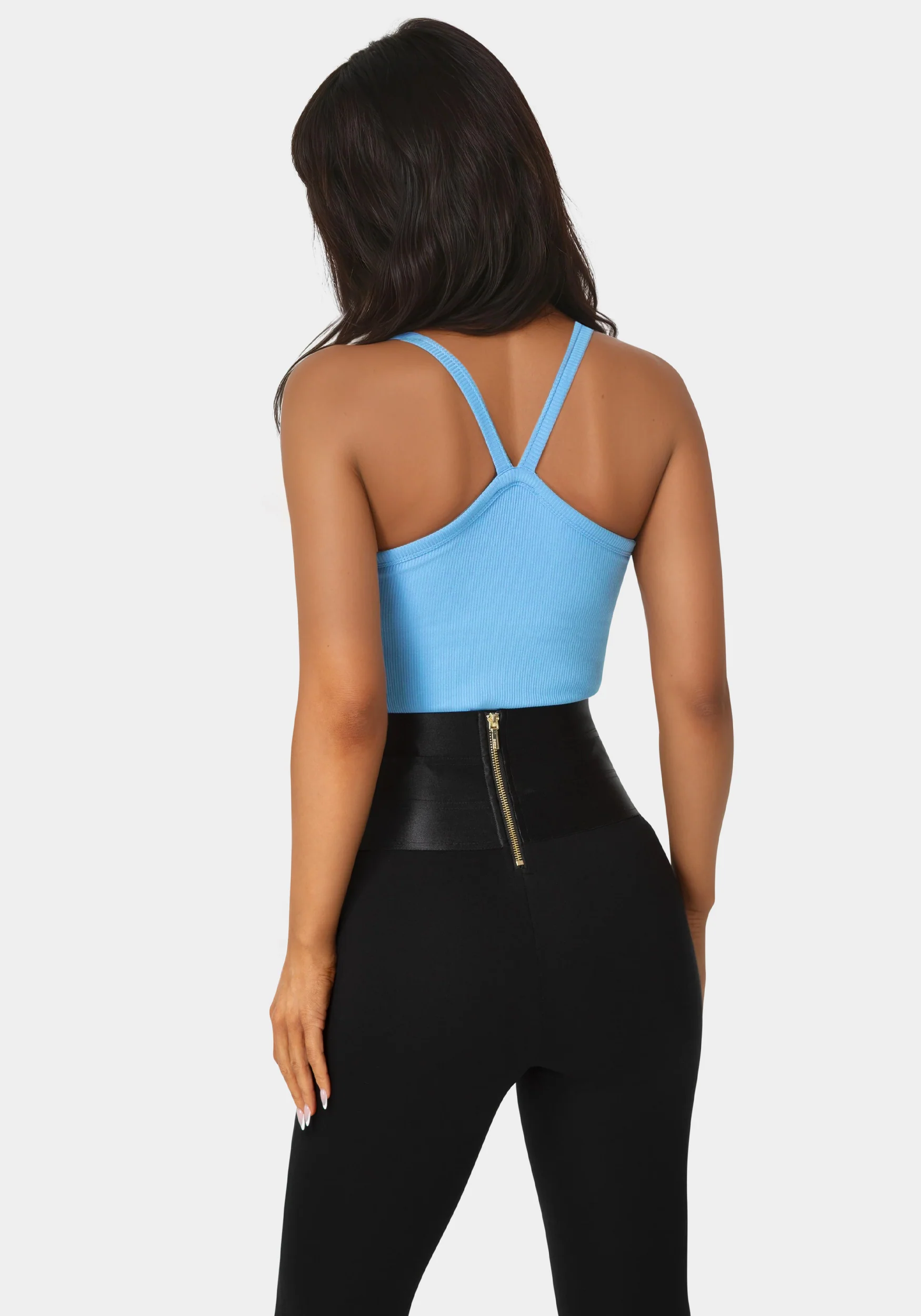 12785-bebe-logo-racer-back-rib-tank-2.webp Bebe Logo Racer Back Rib Tank