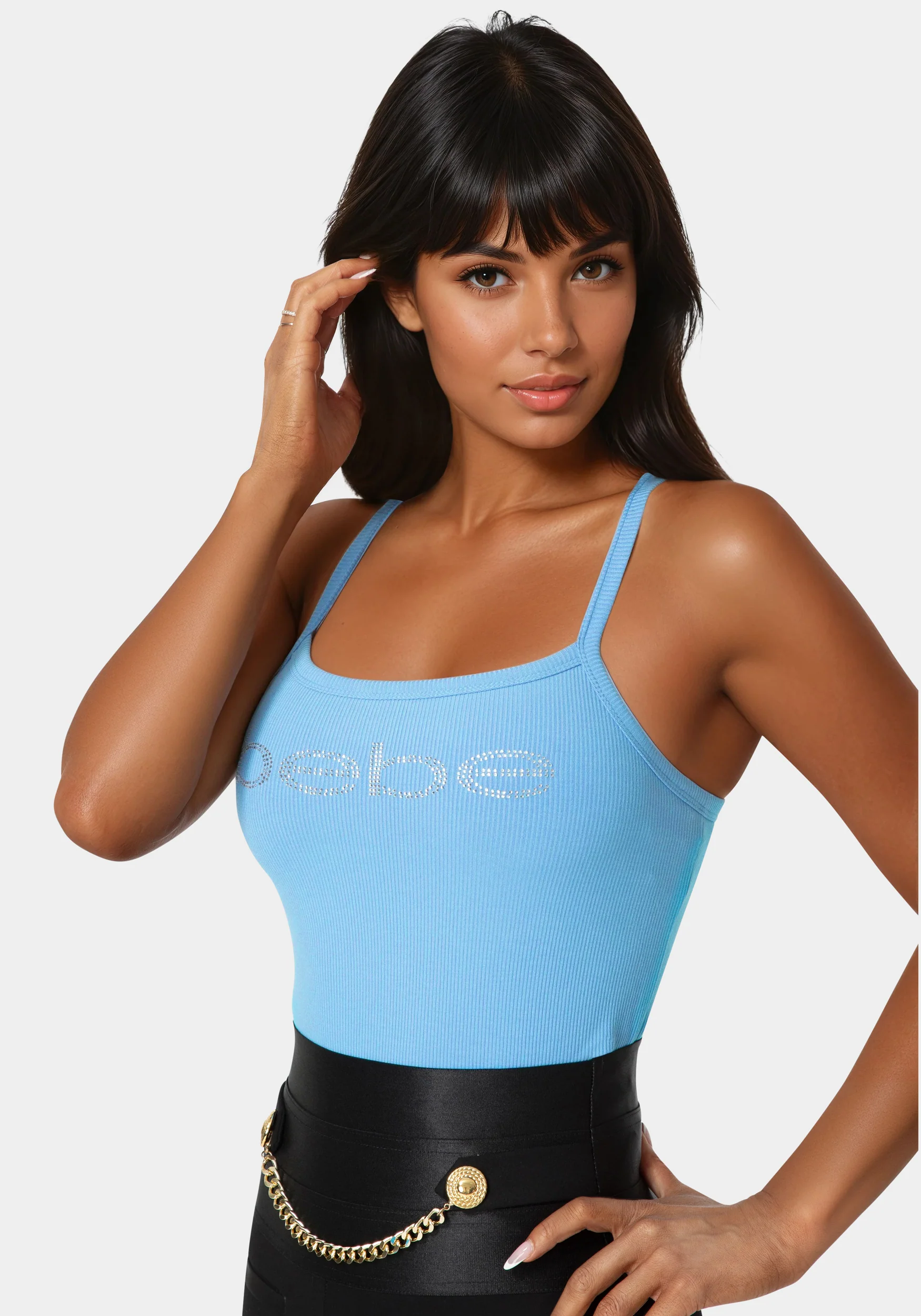 12785-bebe-logo-racer-back-rib-tank-4.webp Bebe Logo Racer Back Rib Tank