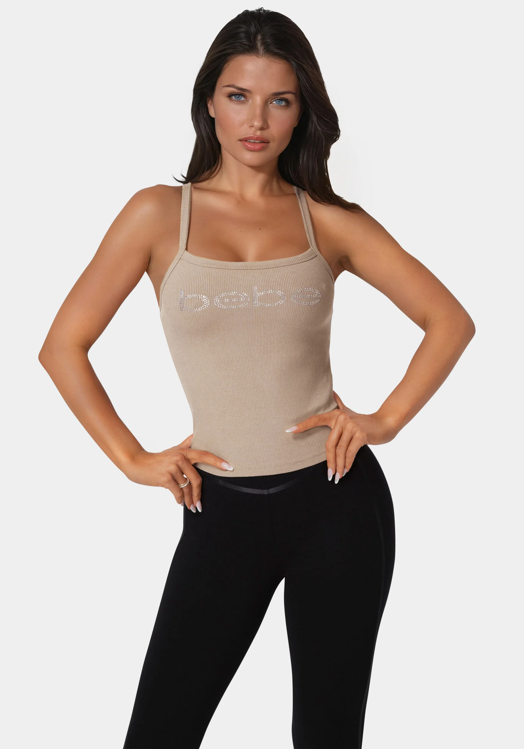 12811-bebe-logo-racer-back-rib-tank-1.webp Bebe Logo Racer Back Rib Tank