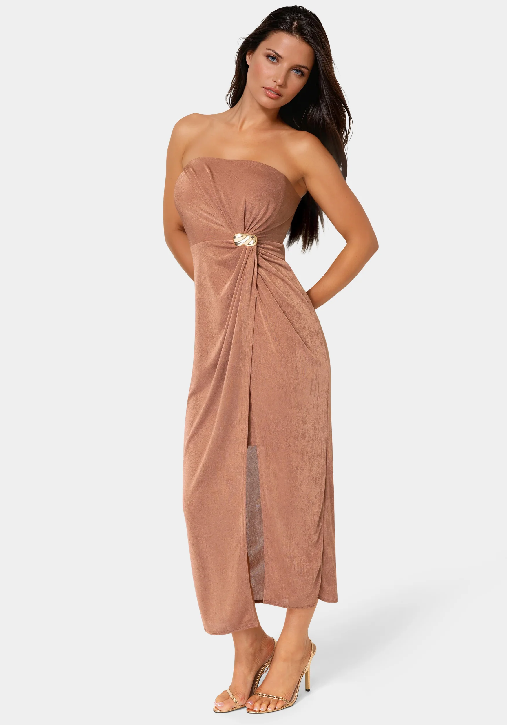 12899-strapless-twist-waist-maxi-dress-2.webp Strapless Twist Waist Maxi Dress