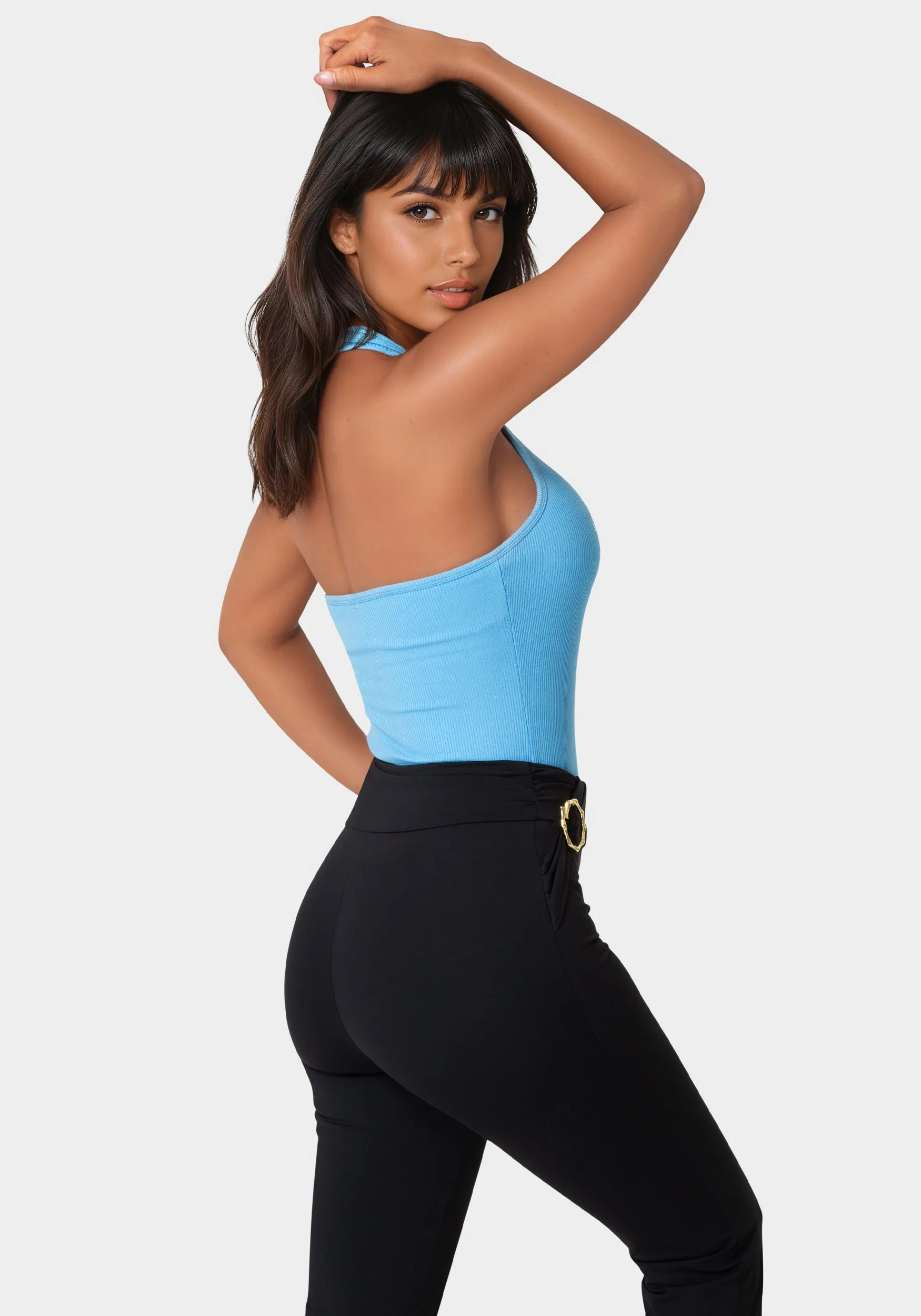 12939-bebe-logo-halter-neck-rib-tank-2.webp Bebe Logo Halter Neck Rib Tank