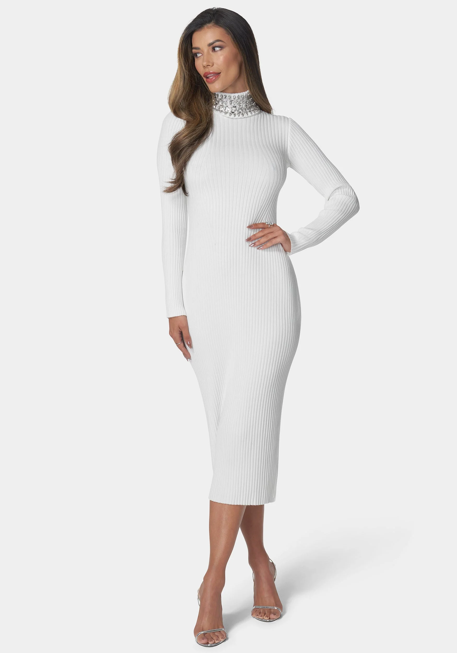 13330-crystal-neck-midi-sweater-dress-1.webp Crystal Neck Midi Sweater Dress