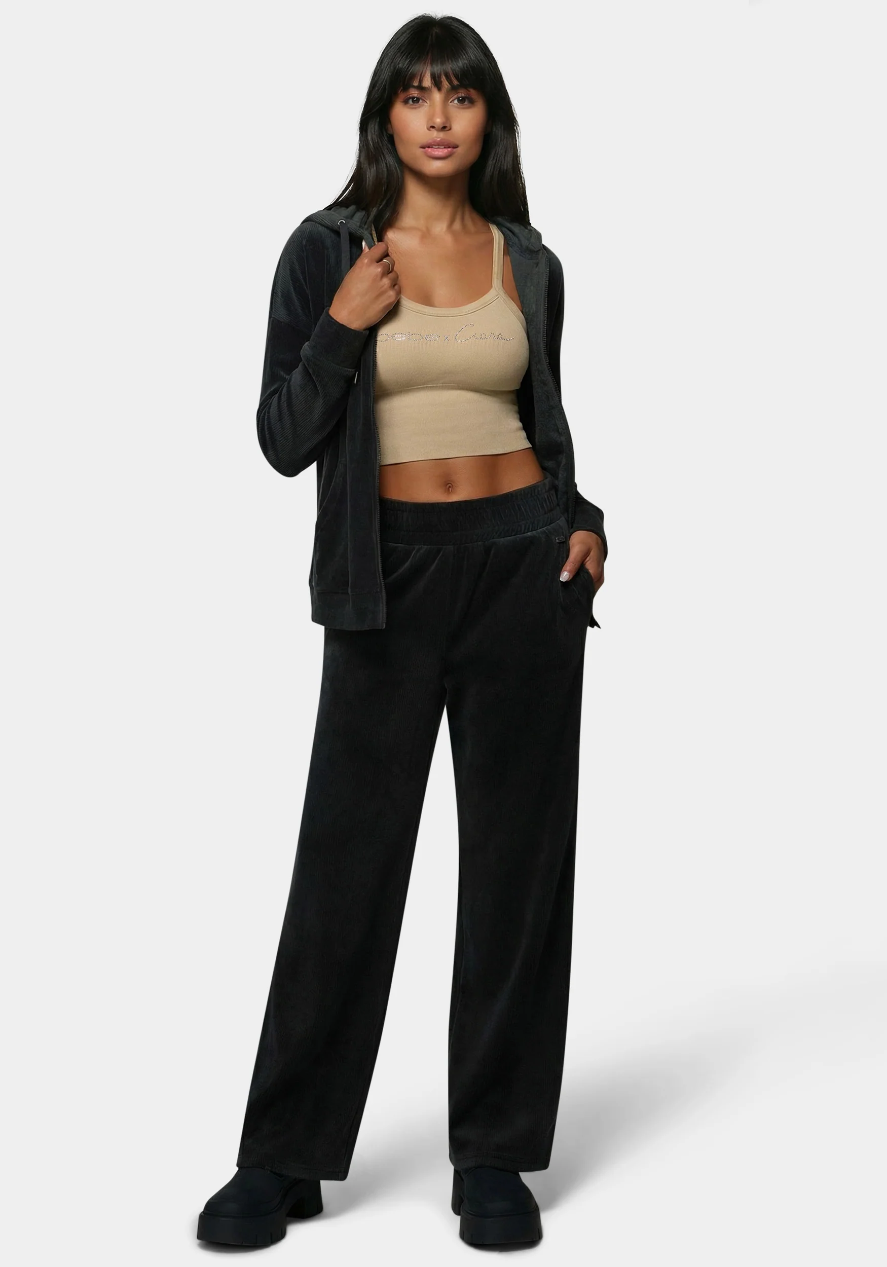 13372-velour-corded-wide-leg-pant-1.webp Velour Corded Wide Leg Pant