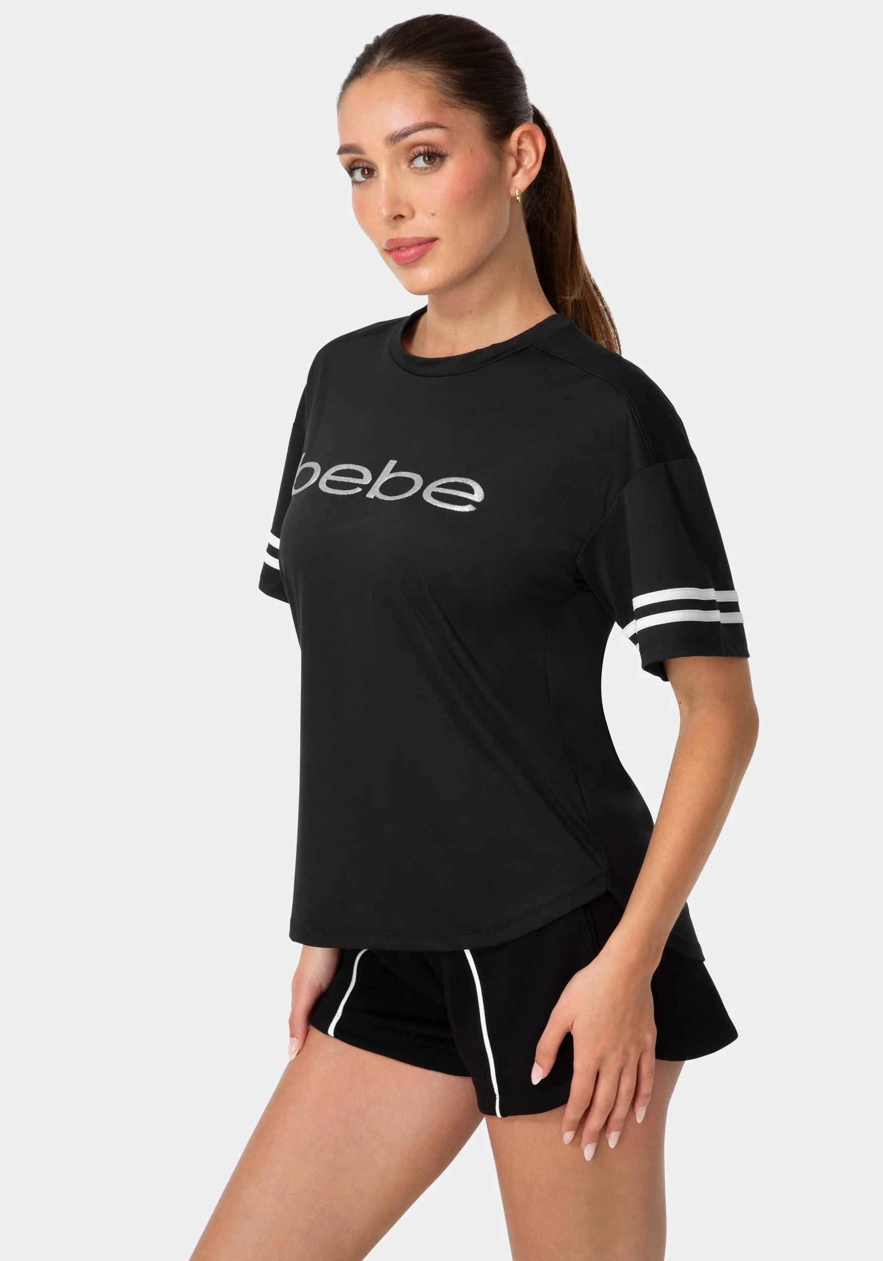 13453-curved-hem-active-top-with-glitter-logo-1.webp Curved Hem Active Top With Glitter Logo