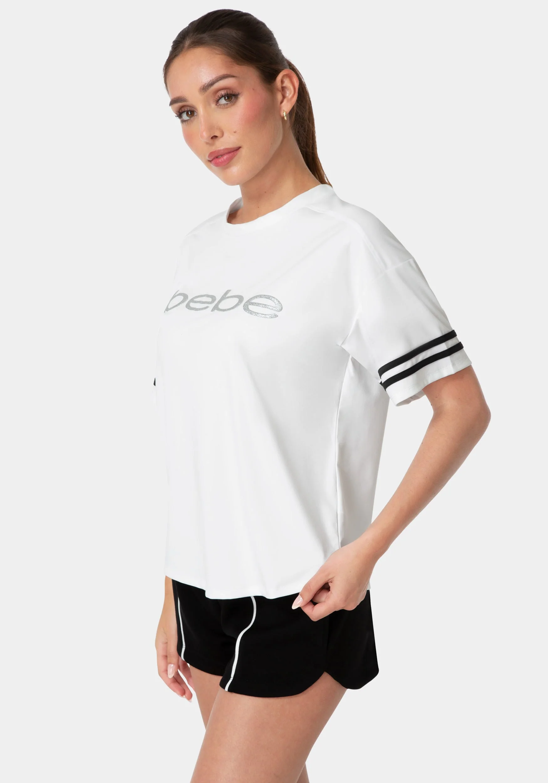 13488-curved-hem-active-top-with-glitter-logo-1.webp Curved Hem Active Top With Glitter Logo