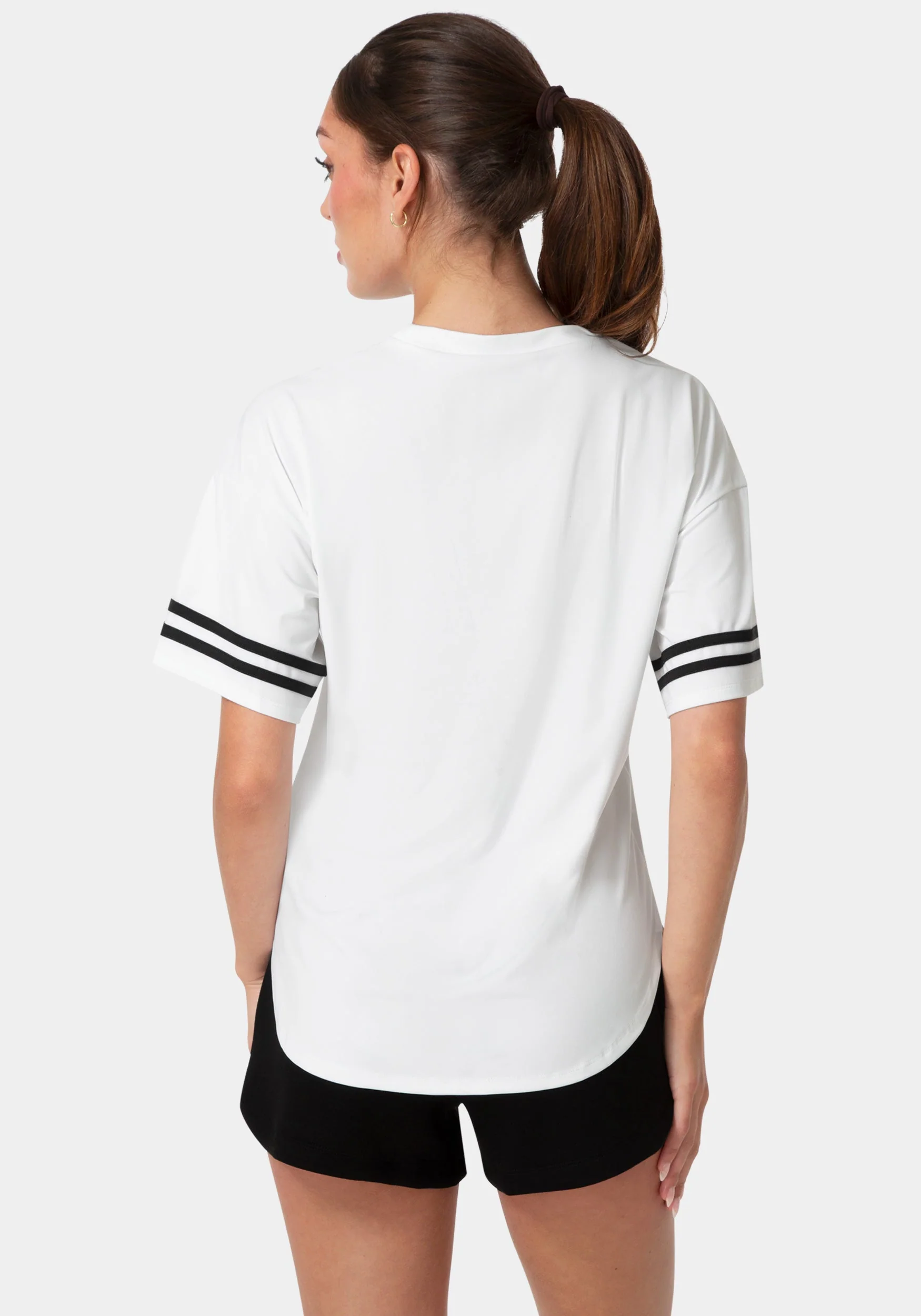 13488-curved-hem-active-top-with-glitter-logo-2.webp Curved Hem Active Top With Glitter Logo