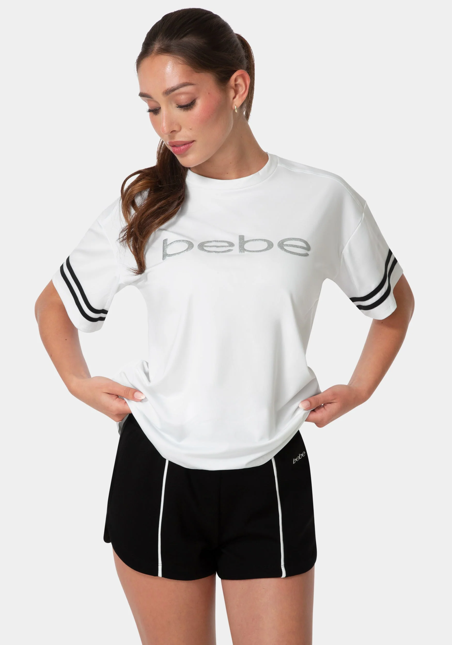 13488-curved-hem-active-top-with-glitter-logo-3.webp Curved Hem Active Top With Glitter Logo