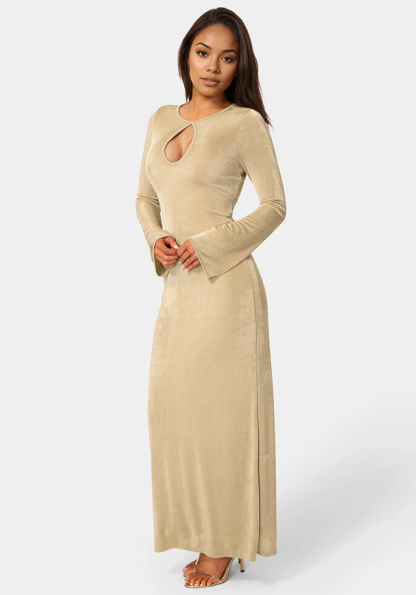 13825-long-sleeve-open-neck-slinky-maxi-dress-2.webp Long Sleeve Open Neck Slinky Maxi Dress