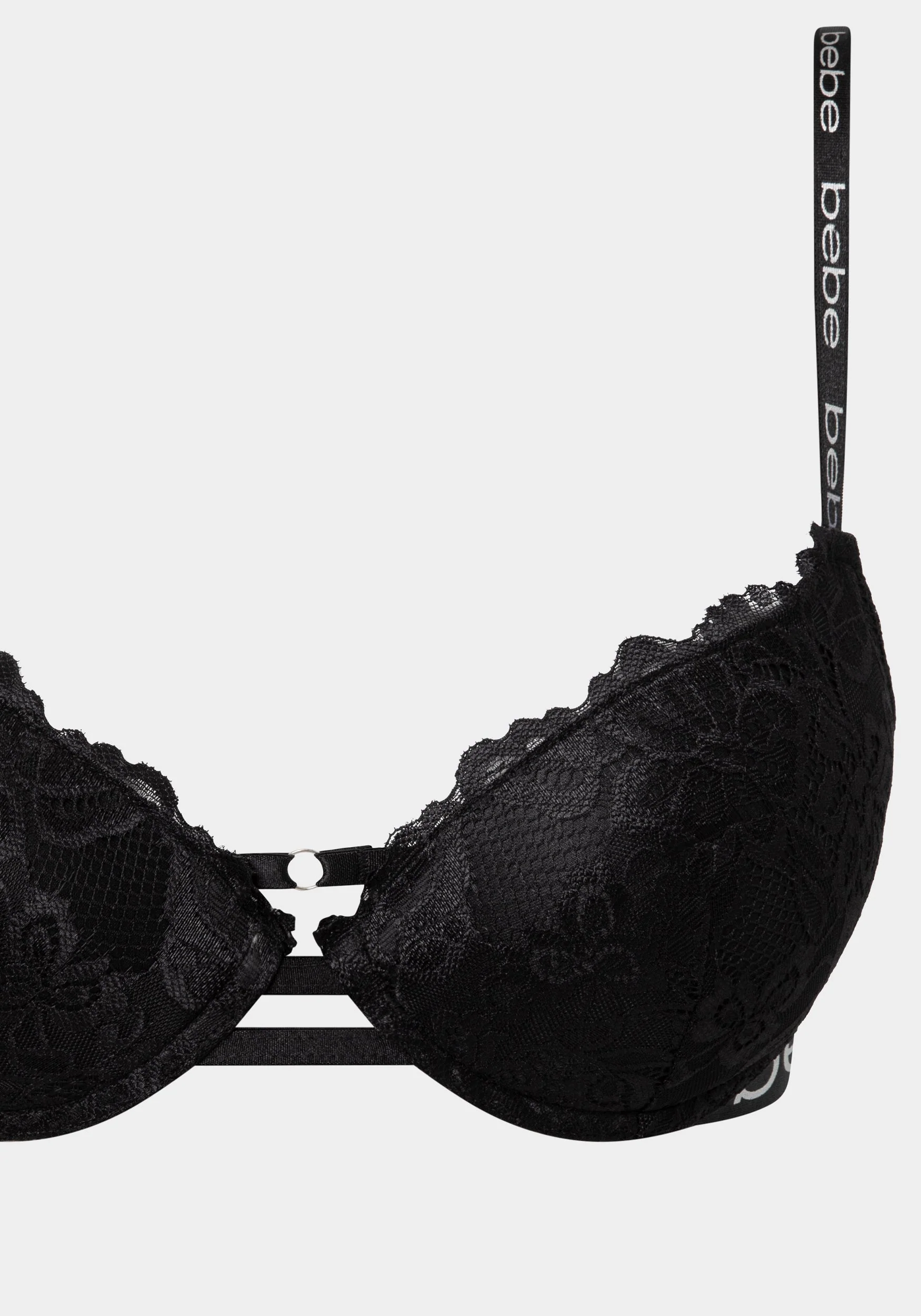2Pack Push Up Padded Lace Plunge Bras
