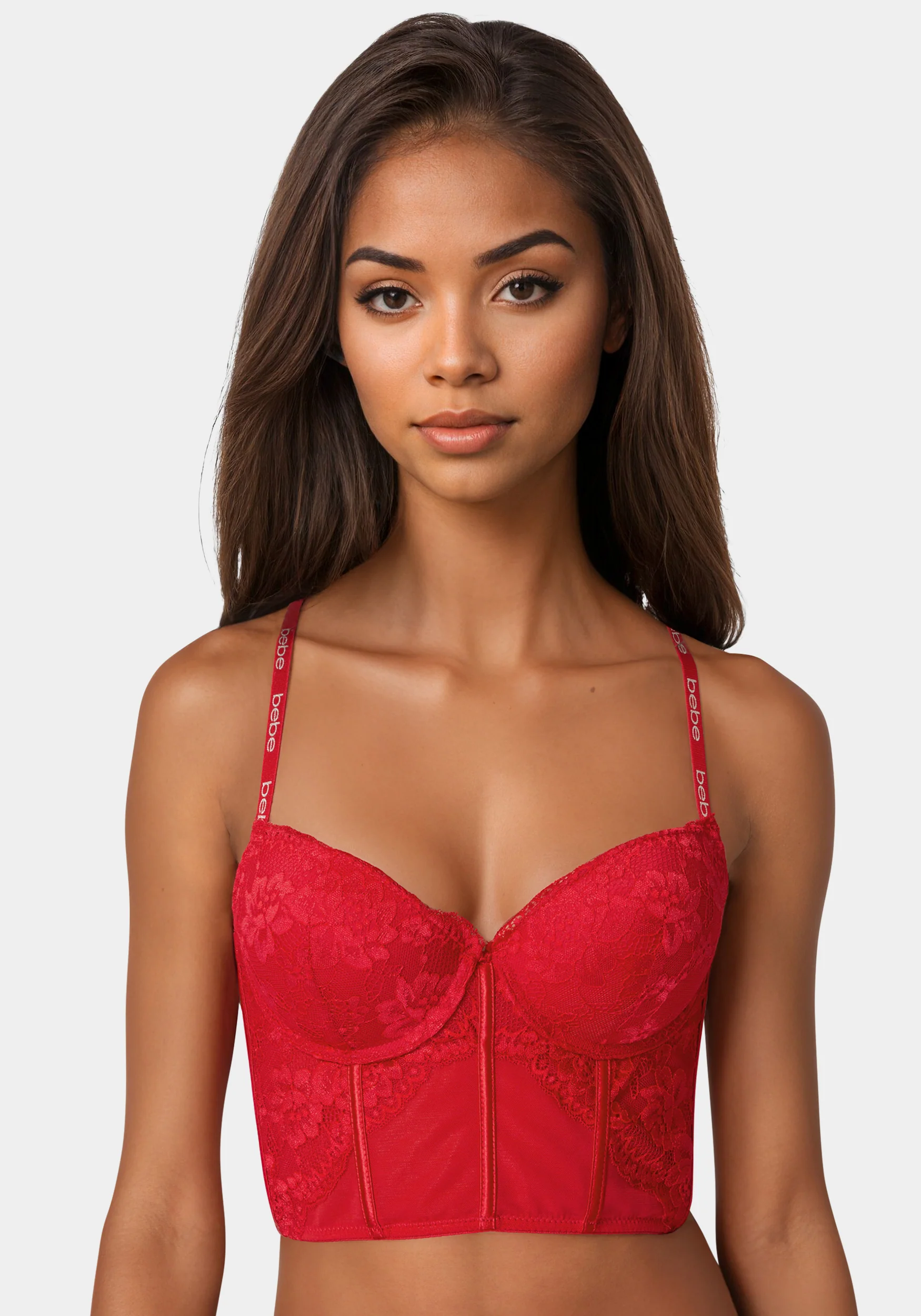13936-lace-and-mesh-push-up-bustier-long-line-bra-1.webp Lace and Mesh Push Up Bustier Long Line Bra