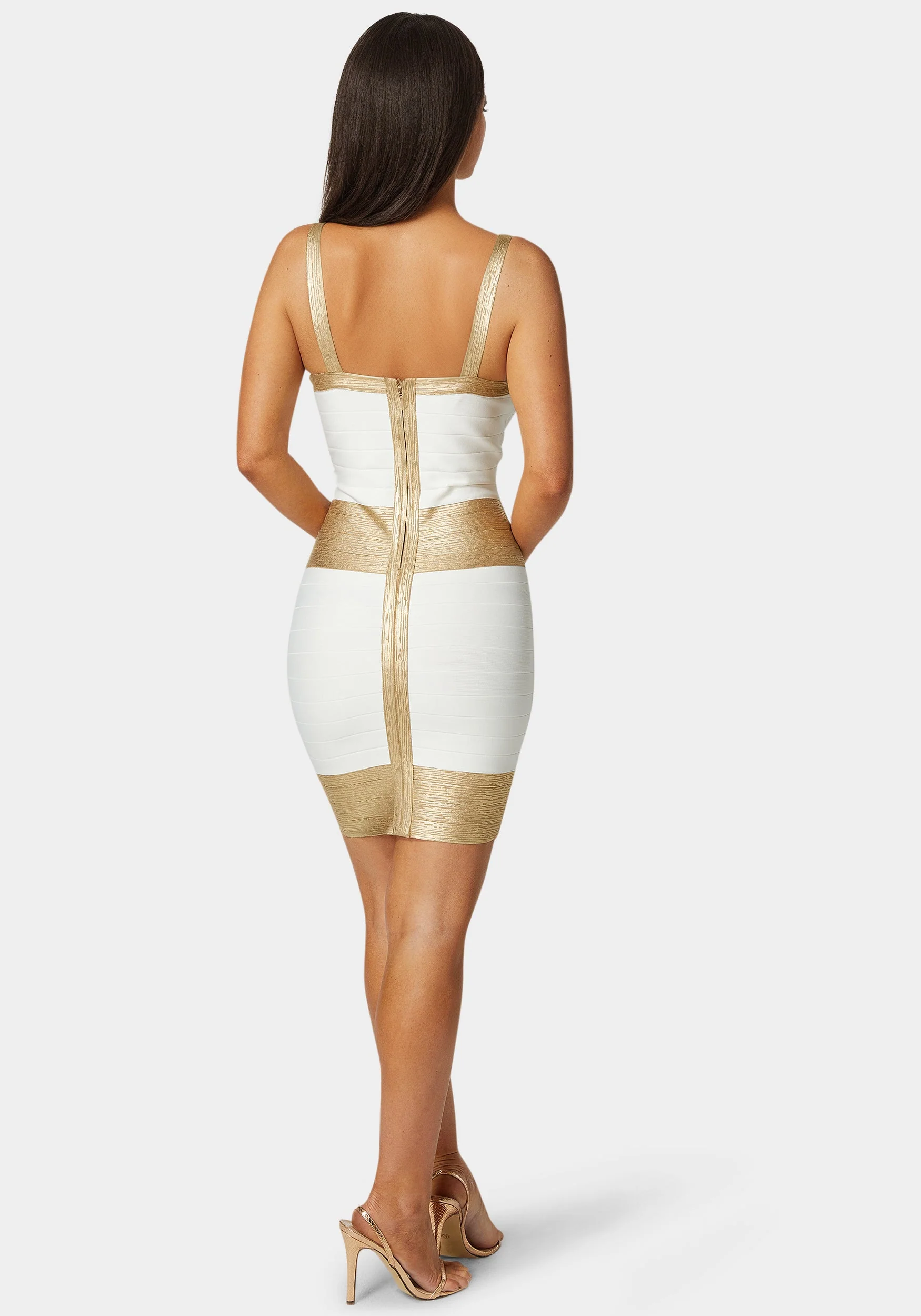 Color Block Bandage Dress