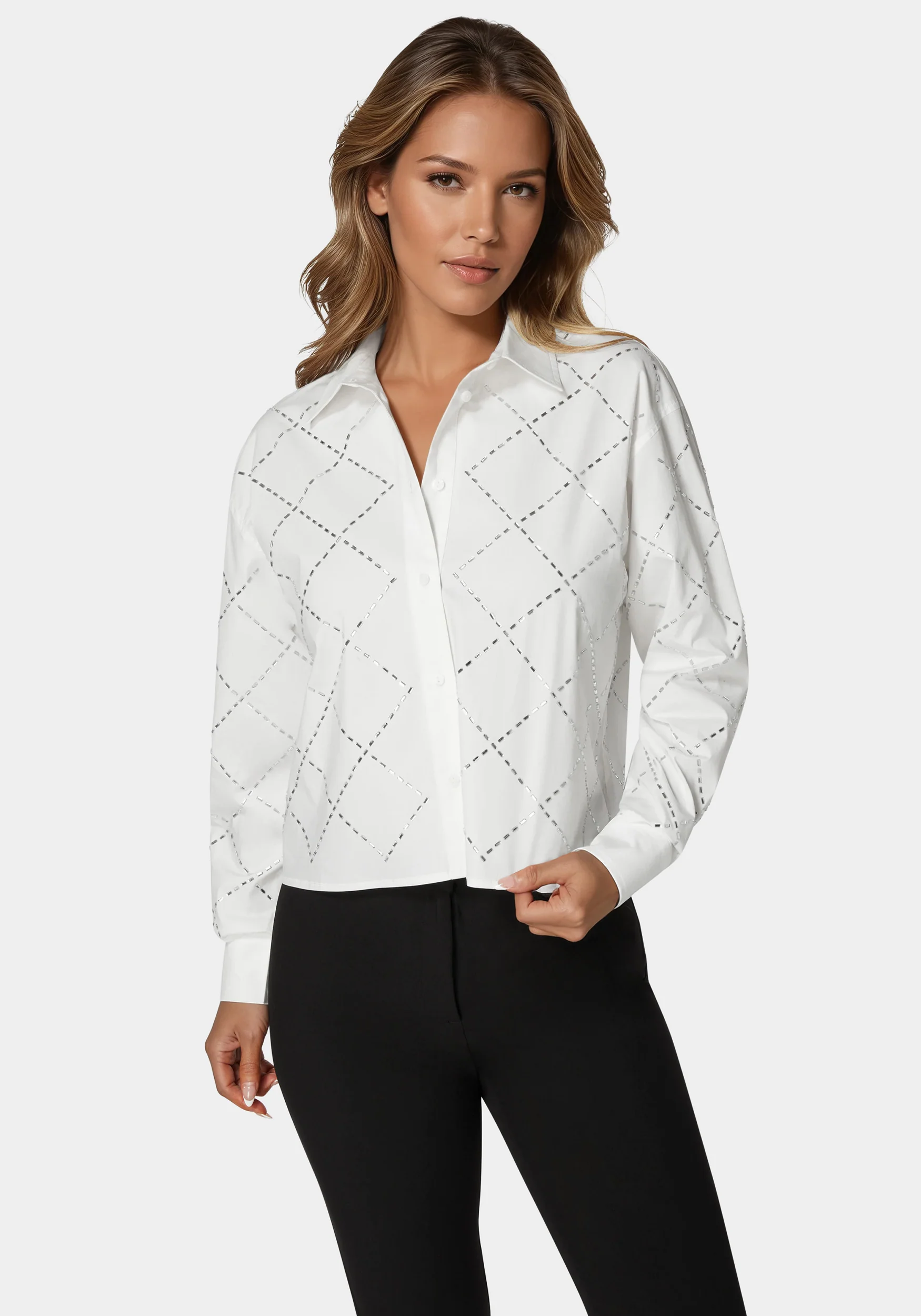14078-rhinestone-long-sleeve-blouse-1.webp Rhinestone Long Sleeve Blouse