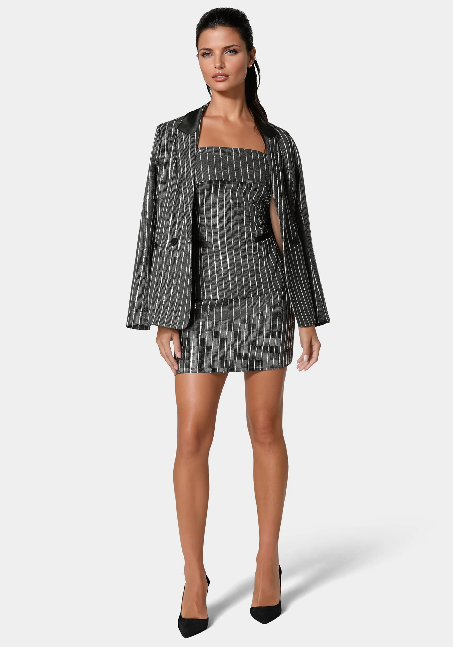 14131-stripe-sequins-mini-skirt-3.webp Stripe Sequins Mini Skirt