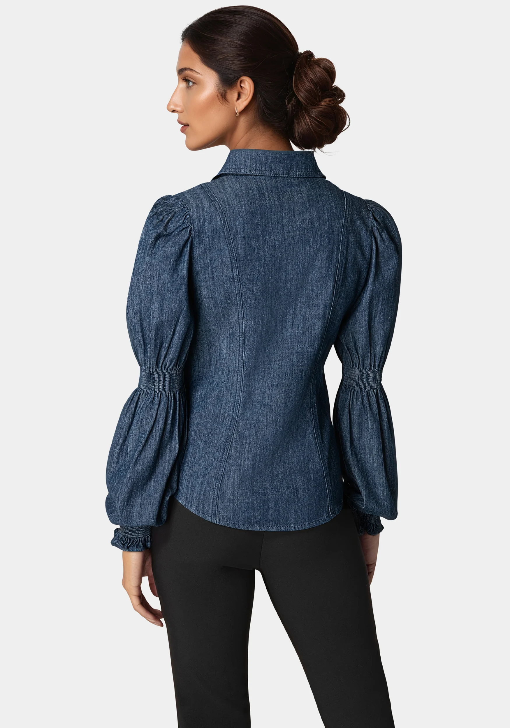 14151-jewel-detail-smocked-denim-blouse-4.webp Jewel Detail Smocked Denim Blouse