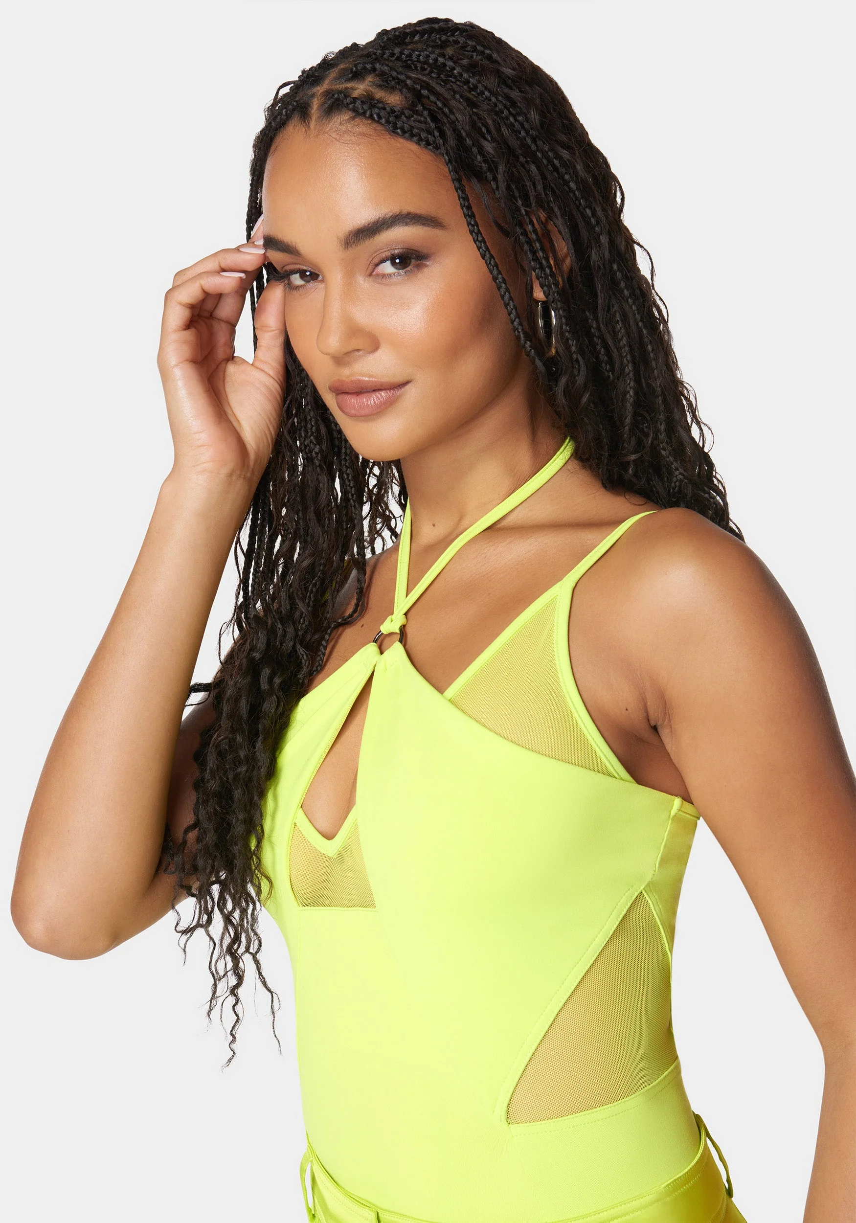 14560-mesh-combo-strappy-halter-bodysuit-4.webp Mesh Combo Strappy Halter Bodysuit