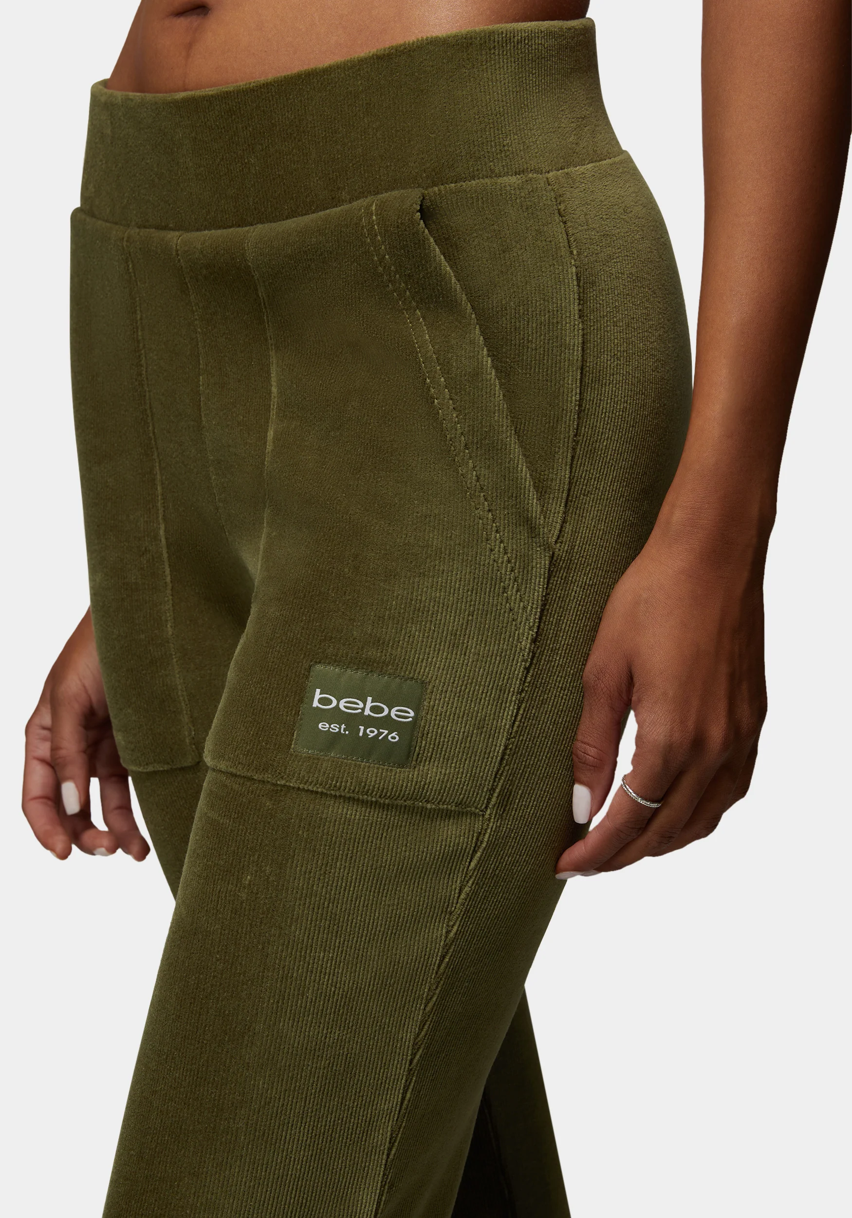 Micro Cord Flare Pant