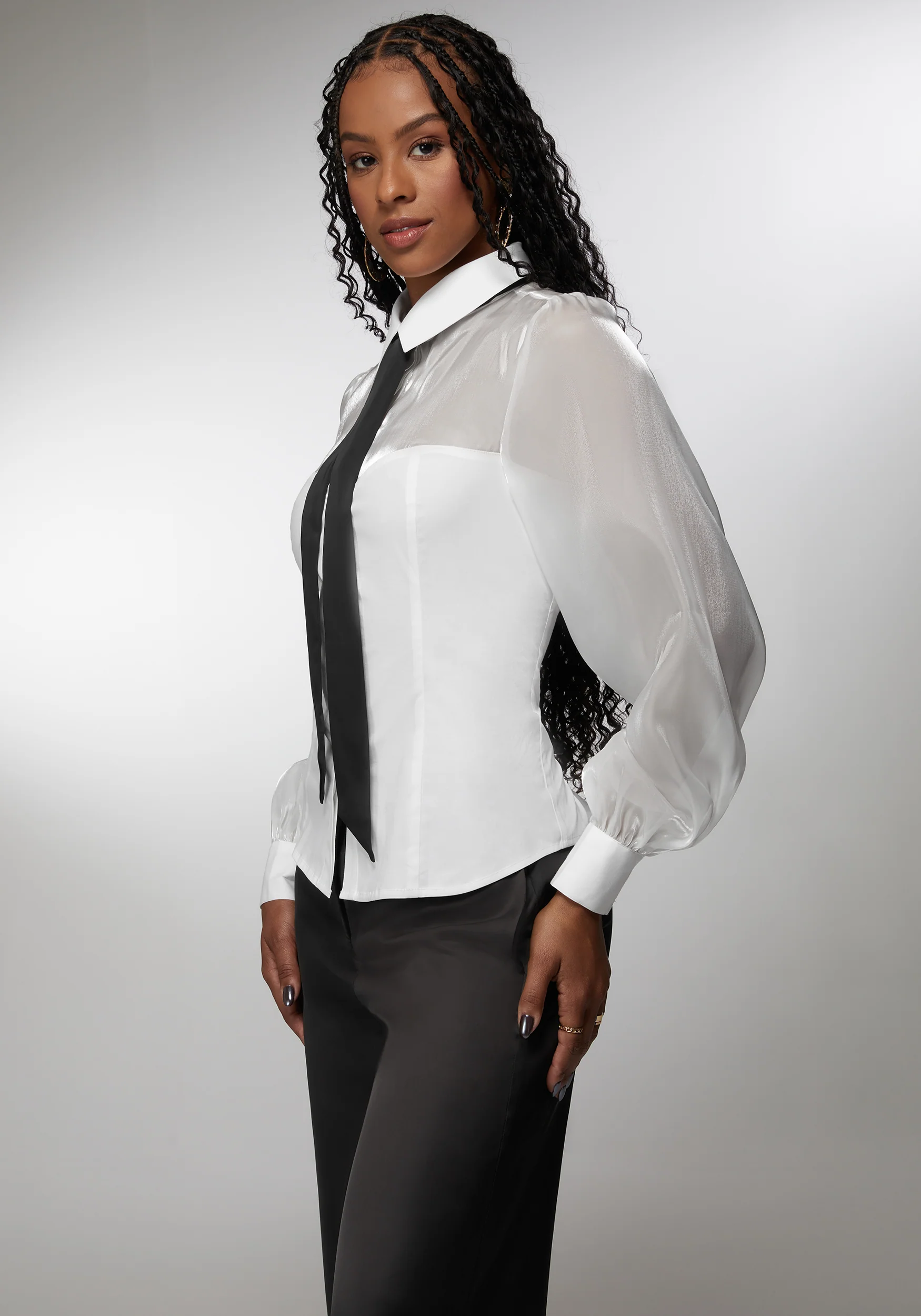 15224-organza-sweetheart-illusion-combo-poplin-blouse-2.webp Organza Sweetheart Illusion Combo Poplin Blouse