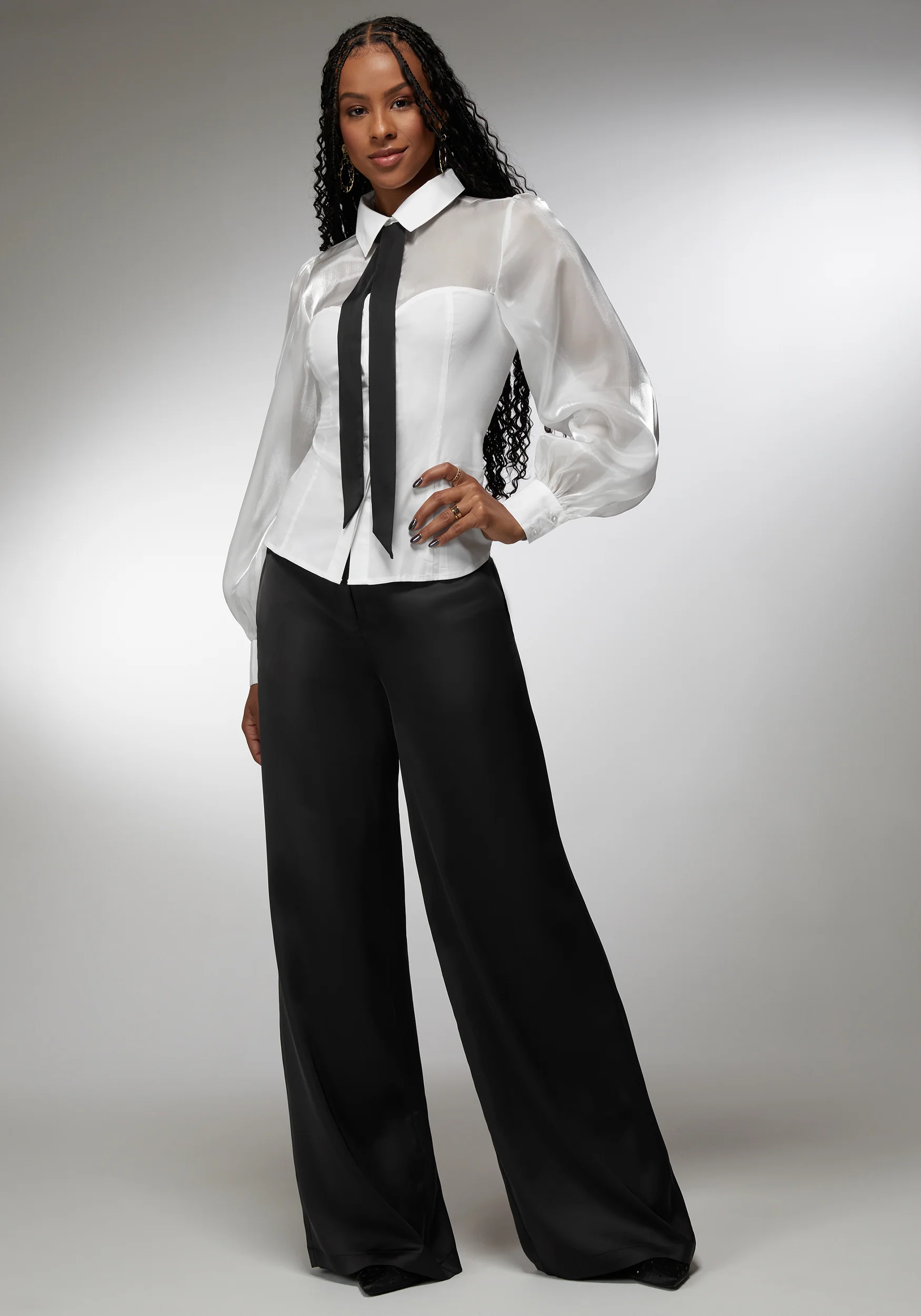 15224-organza-sweetheart-illusion-combo-poplin-blouse-4.webp Organza Sweetheart Illusion Combo Poplin Blouse