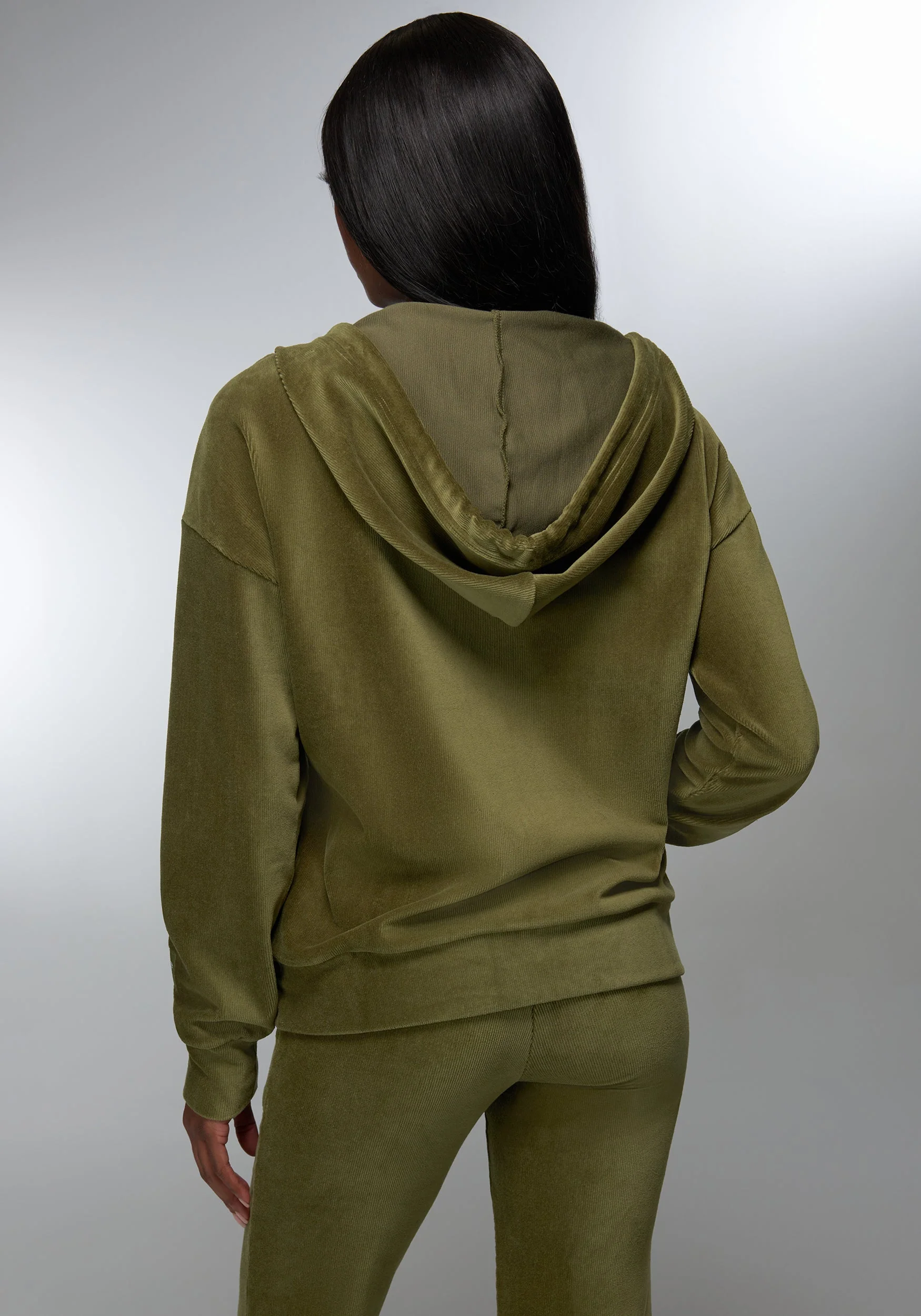 Micro Cord Hoodie