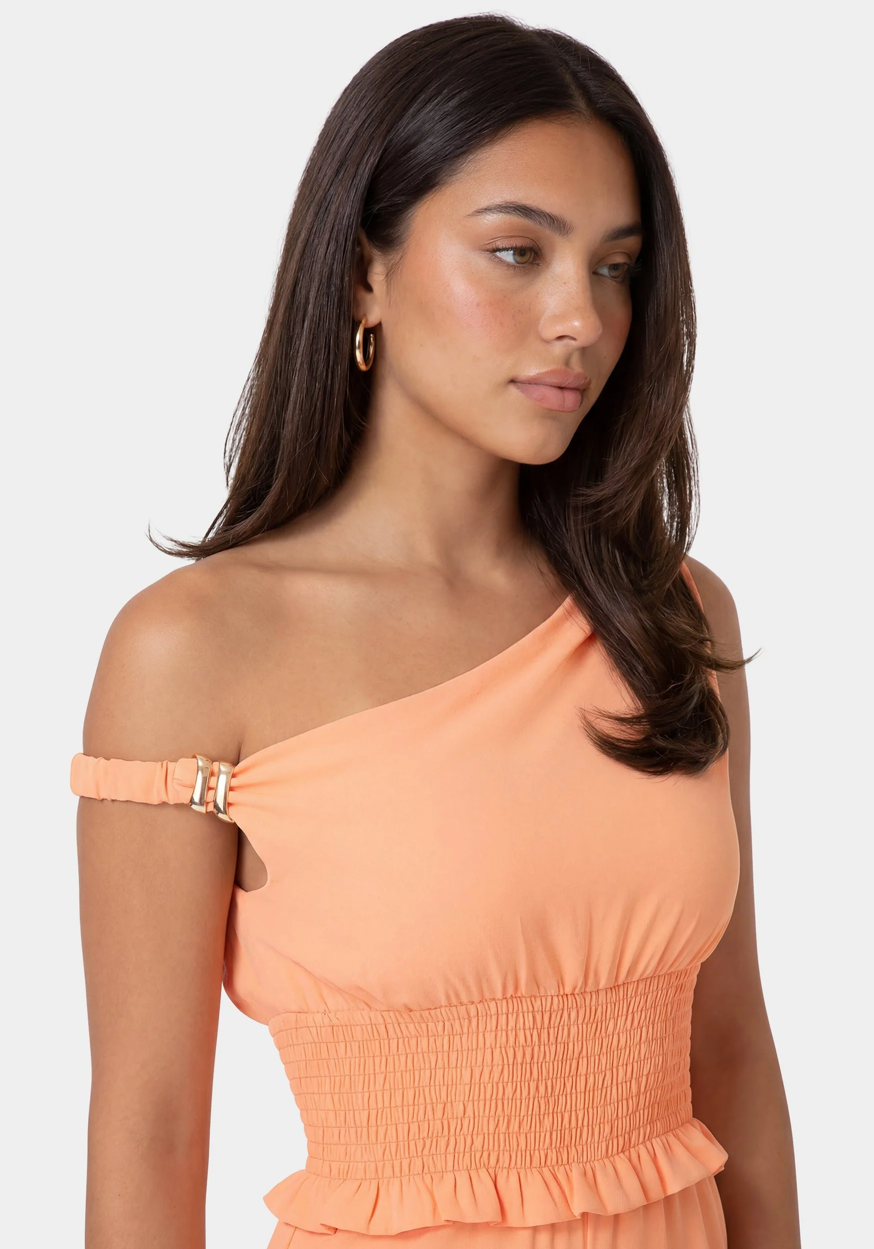 Off Shoulder Wide Leg Jumpsuit
