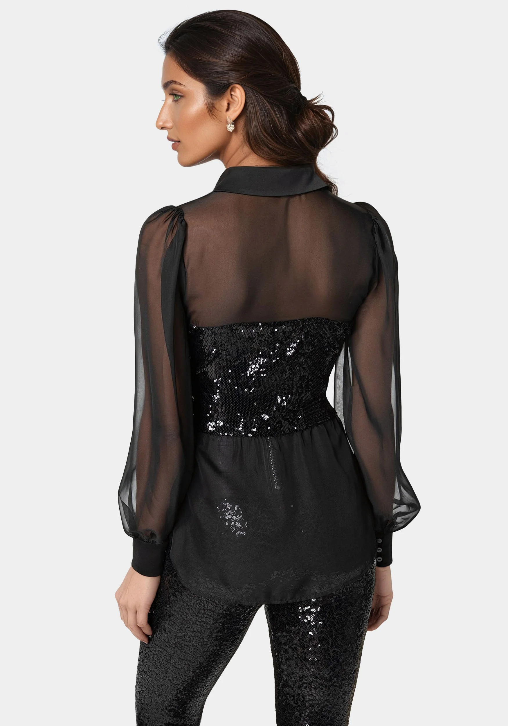 15675-sequin-fooler-chiffon-blouse-3.webp Sequin Fooler Chiffon Blouse