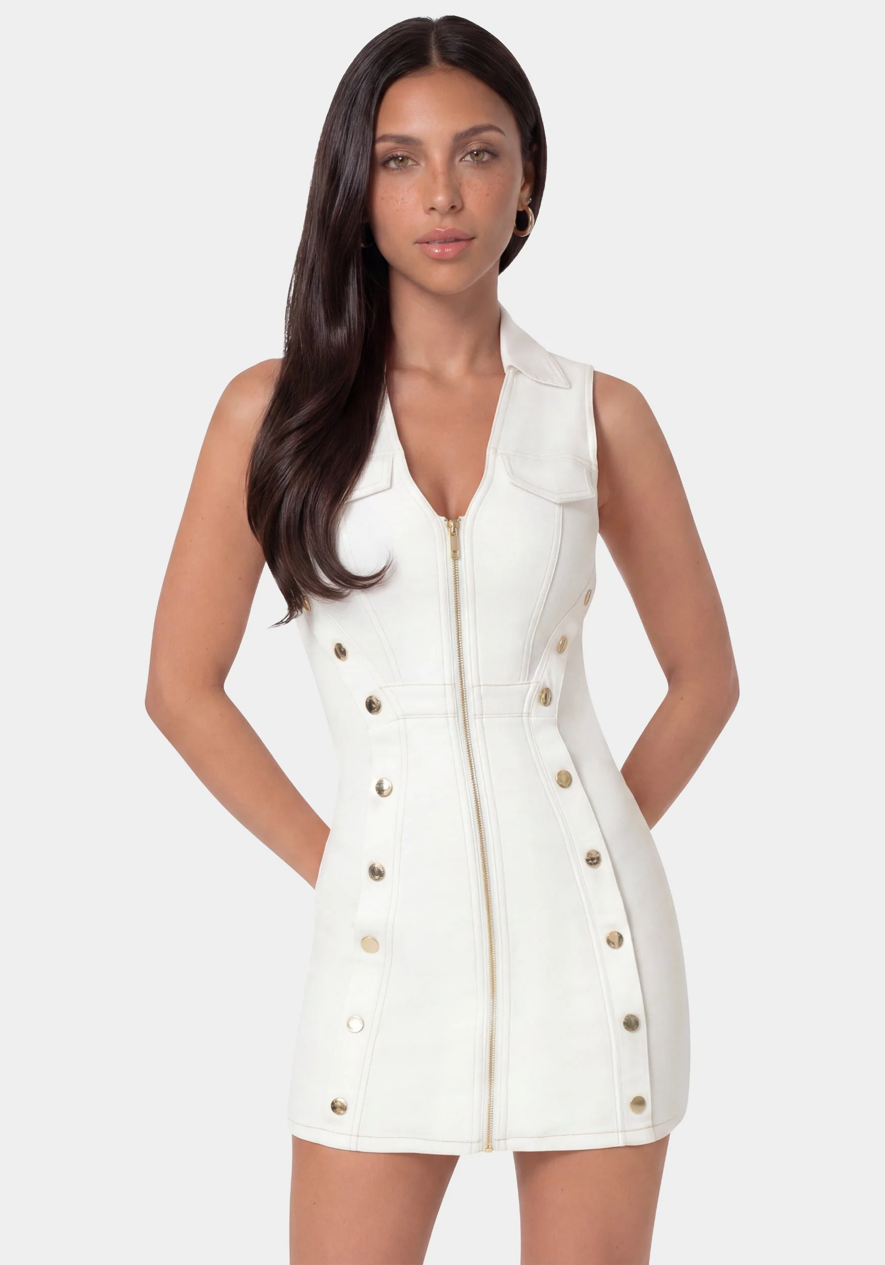 1570-fitted-white-denim-dress-1.webp Fitted White Denim Dress
