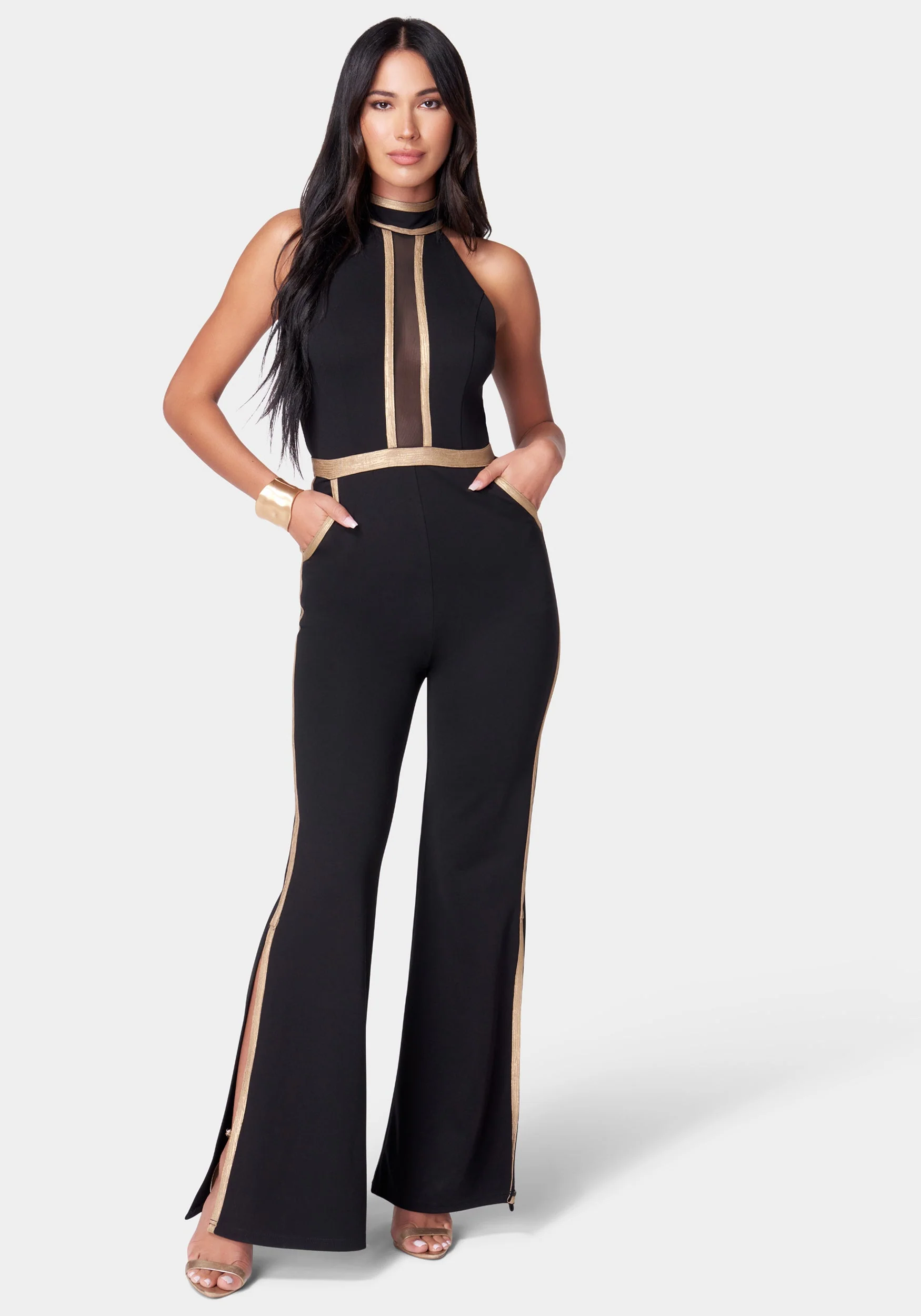 15837-metallic-detail-wide-leg-jumpsuit-2.webp Metallic Detail Wide Leg Jumpsuit