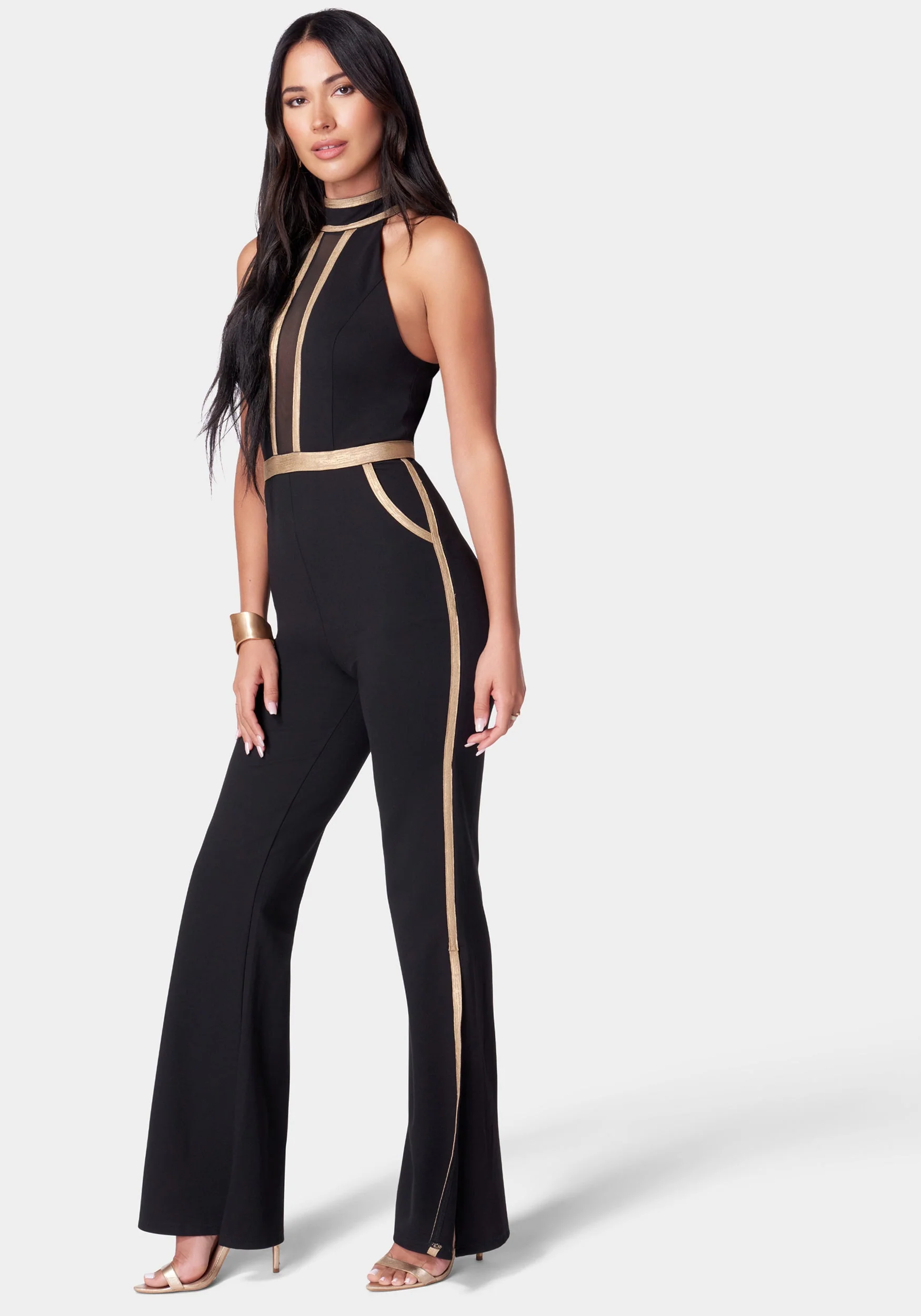 15837-metallic-detail-wide-leg-jumpsuit-3.webp Metallic Detail Wide Leg Jumpsuit