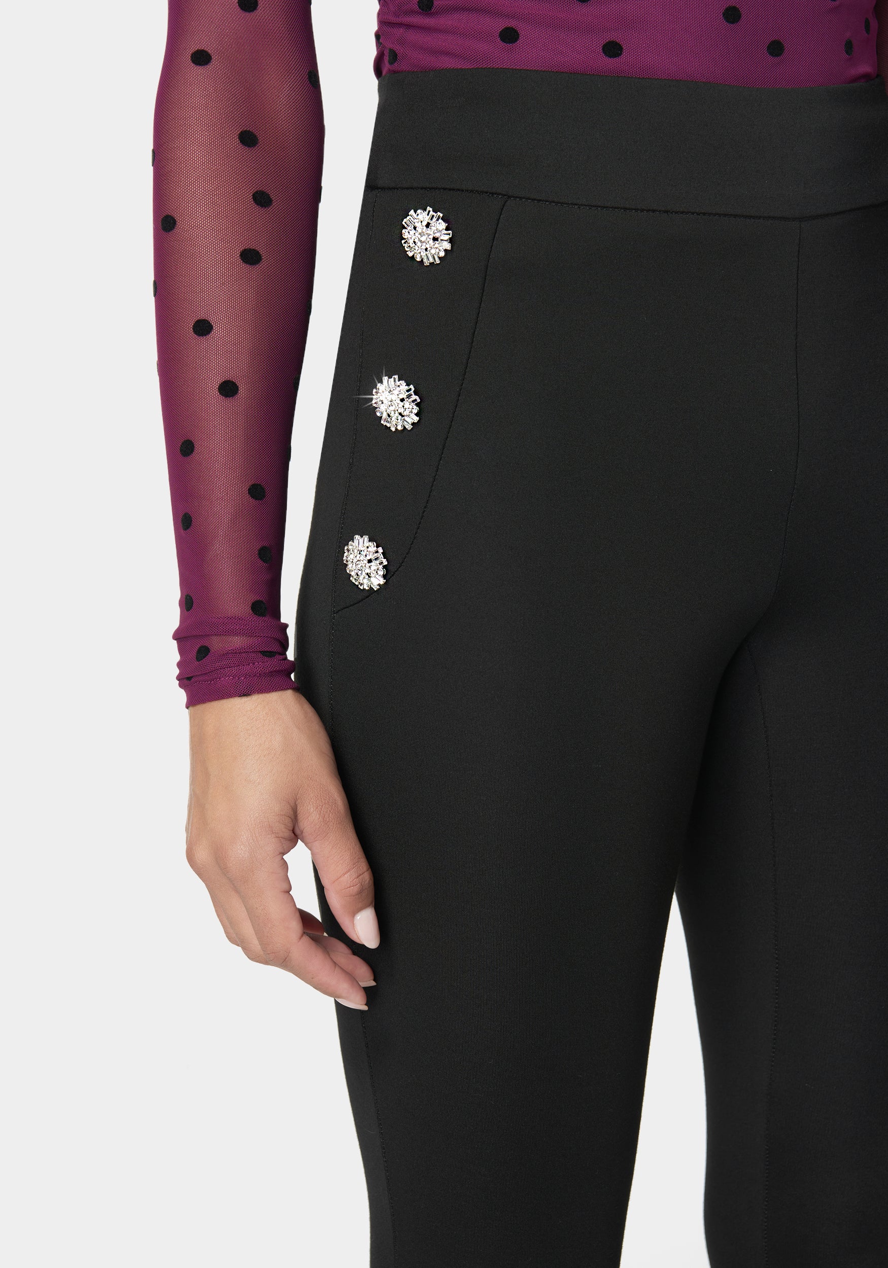 15851-high-waist-rhinestone-button-legging-4.jpg High Waist Rhinestone Button Legging