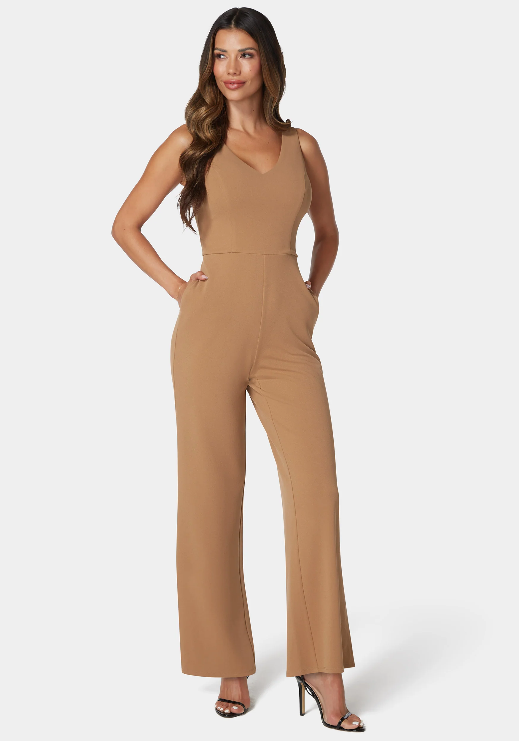 15879-v-neck-core-jumpsuit-1.webp V Neck Core Jumpsuit
