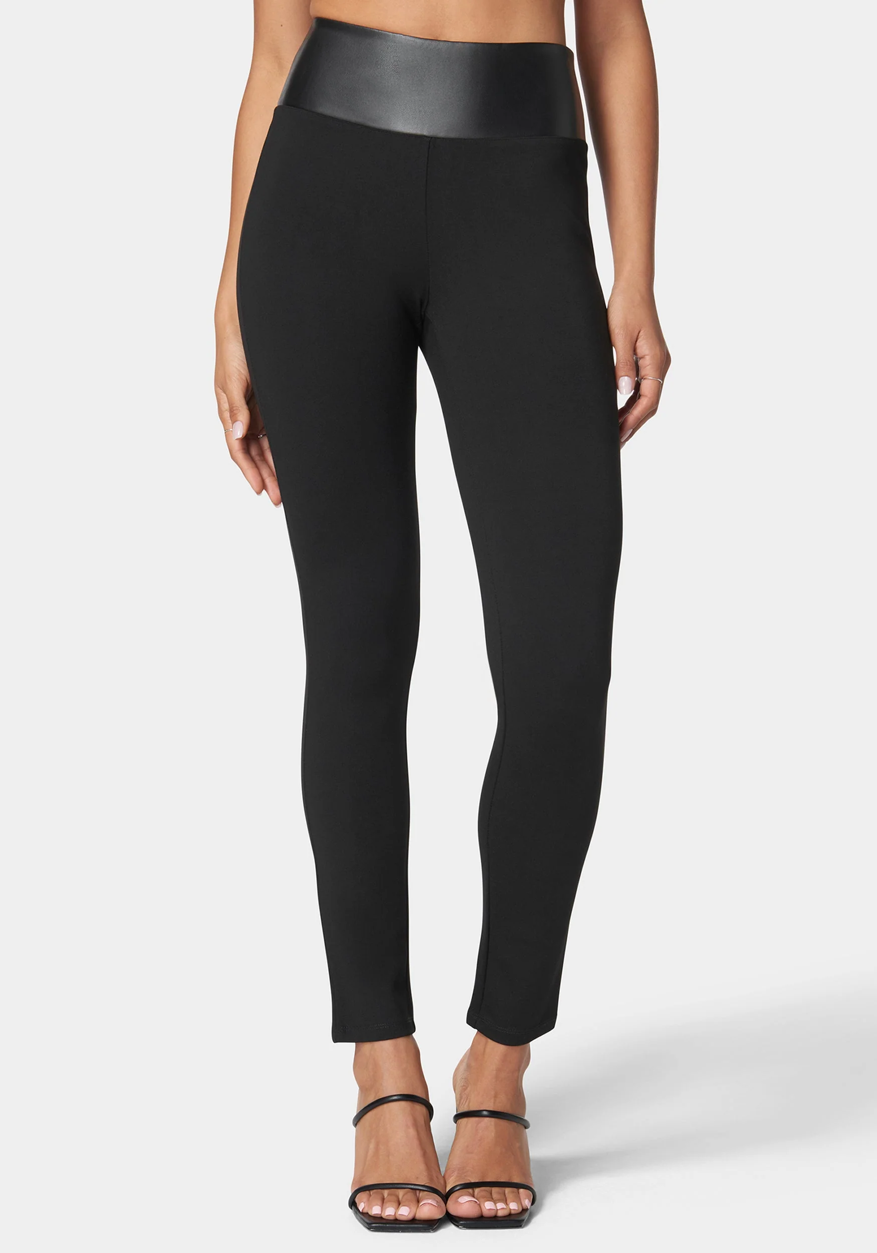 16125-high-waisted-vegan-leather-waist-band-pdr-legging-1.webp High Waisted Vegan Leather Waist Band Pdr Legging