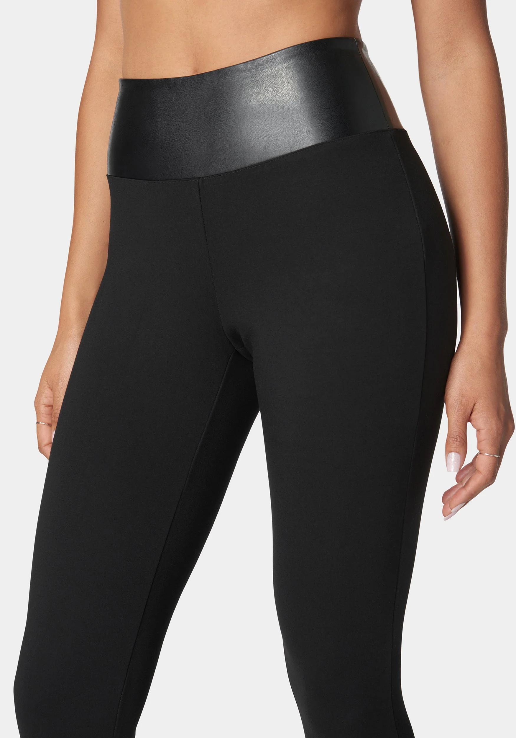 16125-high-waisted-vegan-leather-waist-band-pdr-legging-4.webp High Waisted Vegan Leather Waist Band Pdr Legging