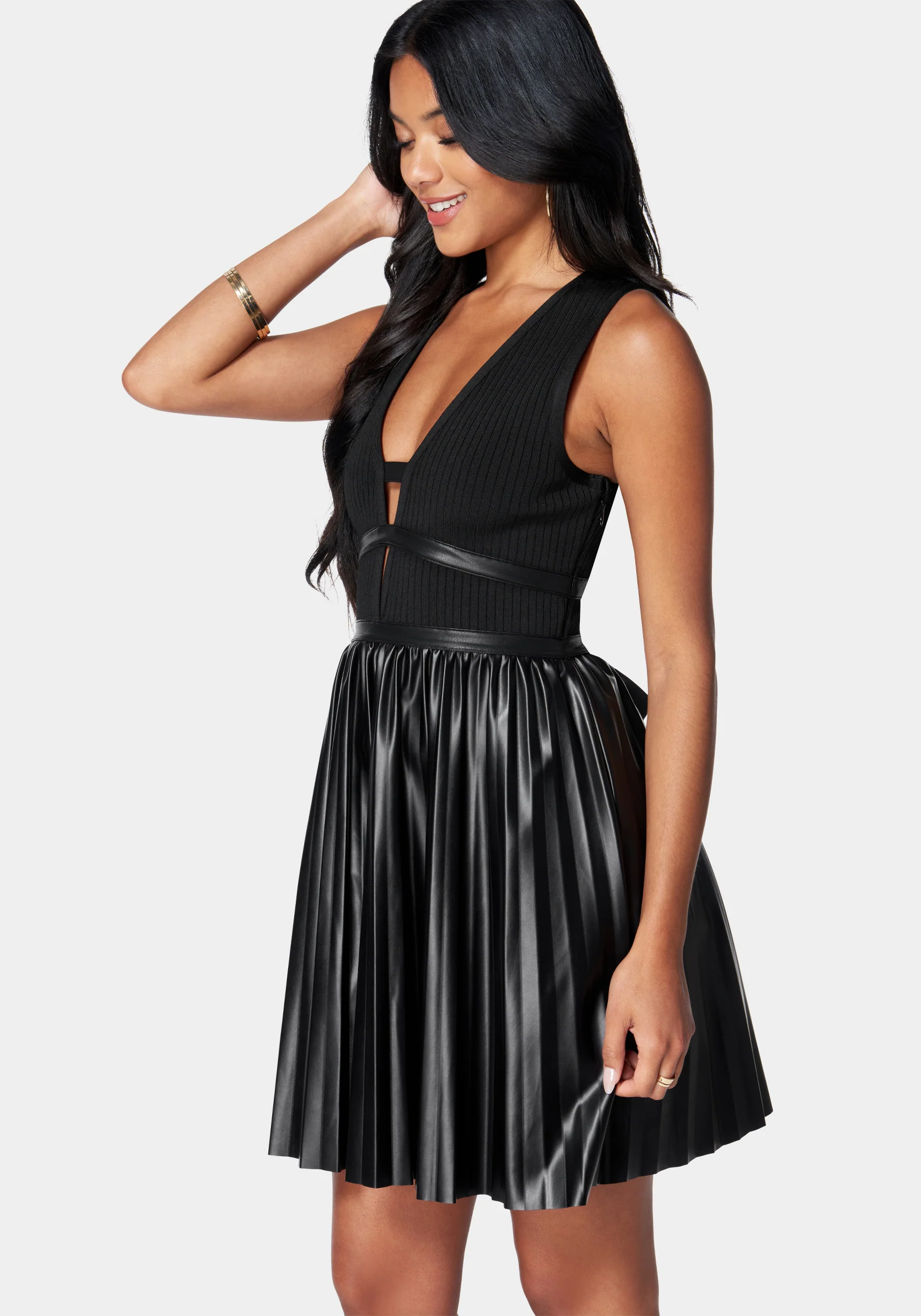 16378-plunge-neck-tennis-dress-2.webp Plunge Neck Tennis Dress